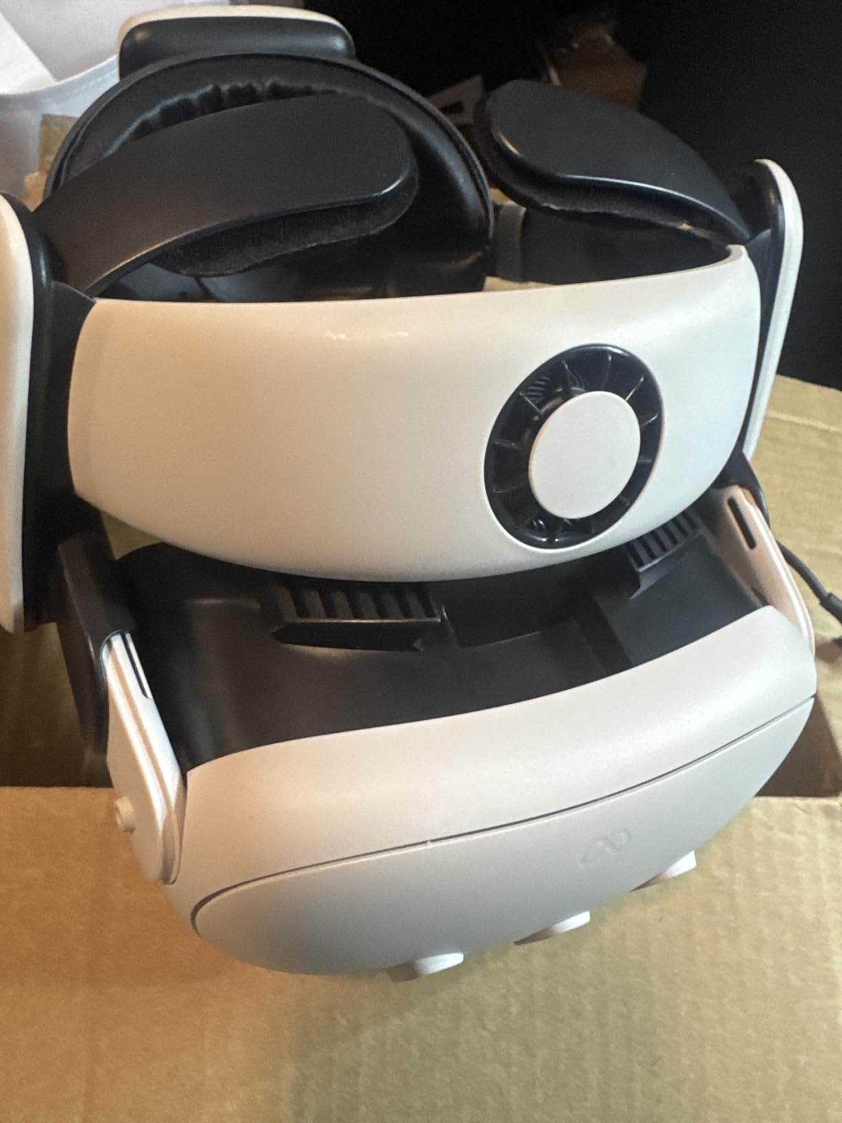 DESTEK Cooling Face Pad Facial Interface Compatible with Meta Quest 3, NOT for Meta Quest 3S, Includes Two Replacement Ice Silk & Cool Ice Gel Face Cushions customer photo 2