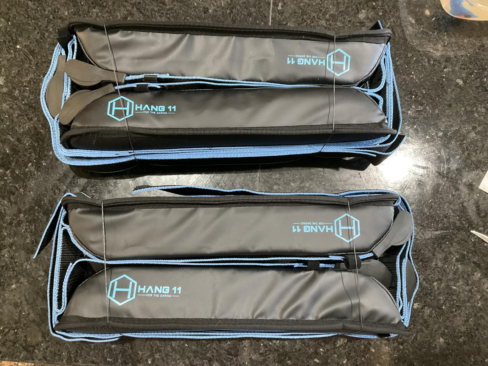 Hang 11 Surfboard Roof Rack - Soft Padded Surfboard Rack for Car, No-Scratch Buckles, Fits Most Vehicles Without Crossbars, Extra-Wide 1.5