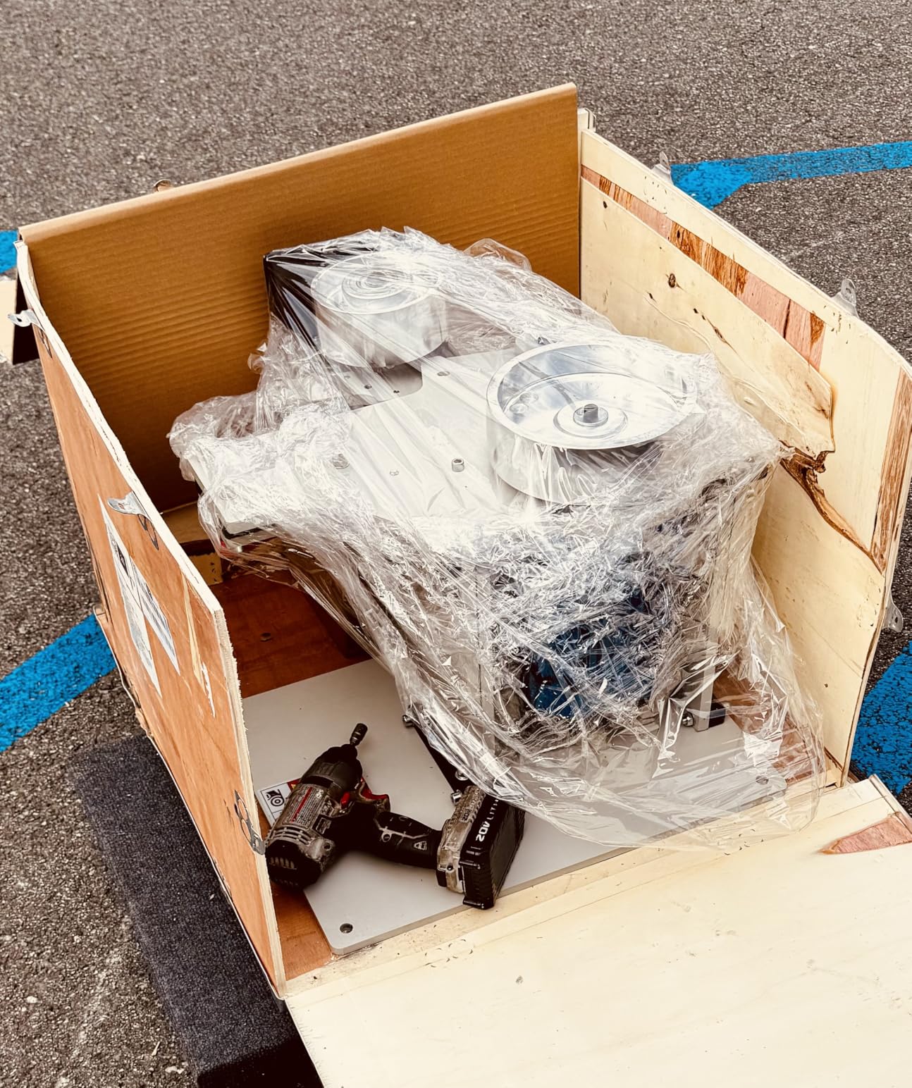 VEVOR Belt Grinder Sander, 72 x 2-Inch Variable Speed Belt Polisher with VFD, 1500W 2HP Polishing Grinding Machine customer photo 2