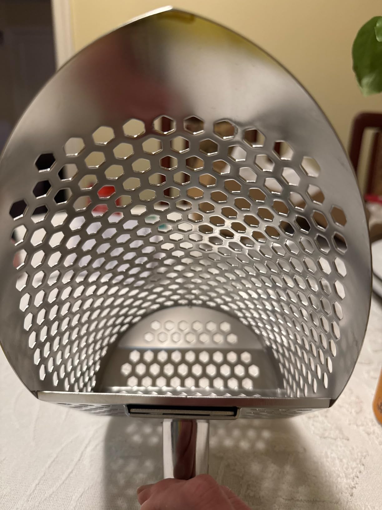 Sand Scoop for Metal Detecting, Metal Detector Accessories, Stainless Steel Sand Sifter Shovel, Metal Detector Sand Scoop, Sand Flea Rake for Beach, Fast Sifter Shovel for Underwater Treasure Hunting customer photo 2