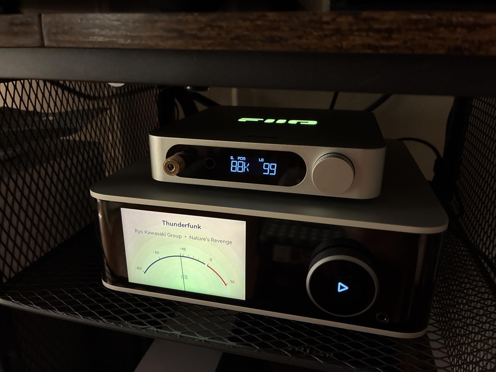 FiiO K11 R2R DAC and Headphone Amplifier for Home Audio or PC, 6.35mm and Balanced 4.4mm, RCA, Coaxial, Optical, 1300mW, 384kHz/24Bit DSD256 (Silver) customer photo 1