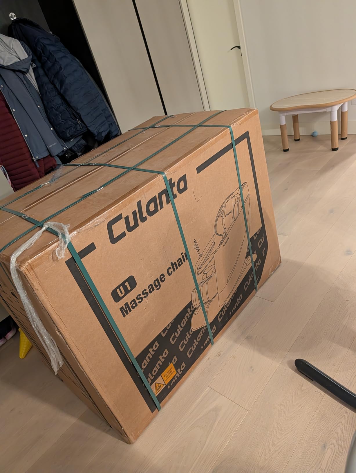 Culanta Massage Chair Full Body, Zero Gravity SL-Track Shiatsu Massage Recliner Chair with Body Scan, Airbags, Foot Rollers, Deep Yoga Stretch, Heating (U1-Black) customer photo 2