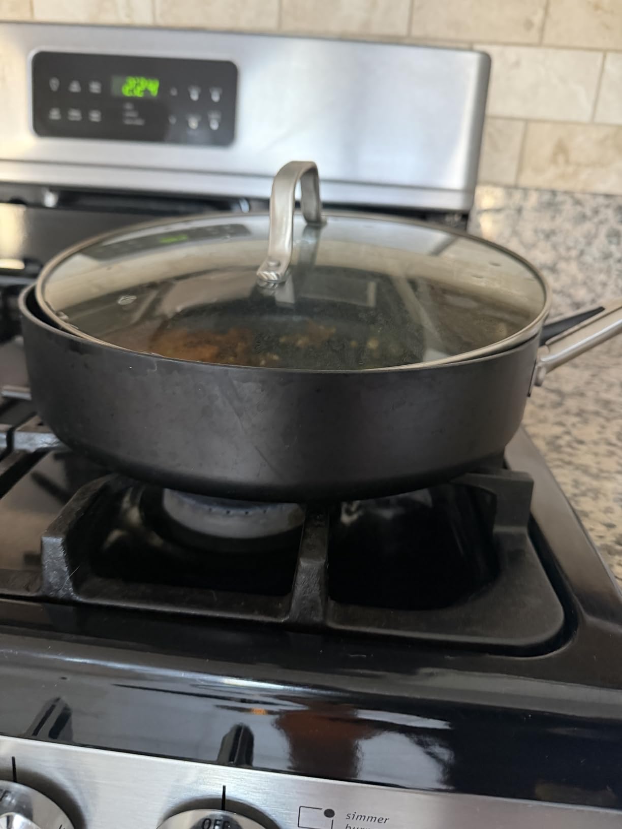 Calphalon Hard-Anodized Nonstick 10-Piece Cookware Set customer photo 1