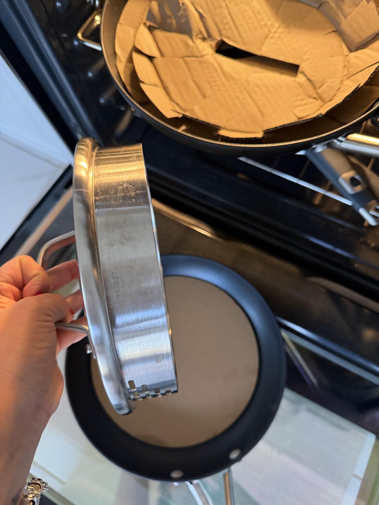 Calphalon Hard-Anodized Nonstick 10-Piece Cookware Set customer photo 2