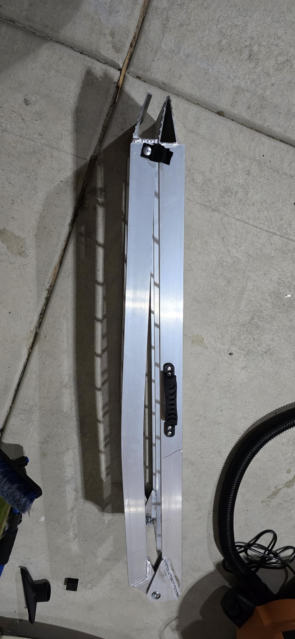 LEMNISCATE Motorcycle Ramp, Aluminum Loading Ramps for Pickup Trucks, 7.5FT Folding Bike Ramp with Handle & Buckle, for Bicycles, Lawn Mowers, UTV, ATV, 750 LBS Capacity, 89