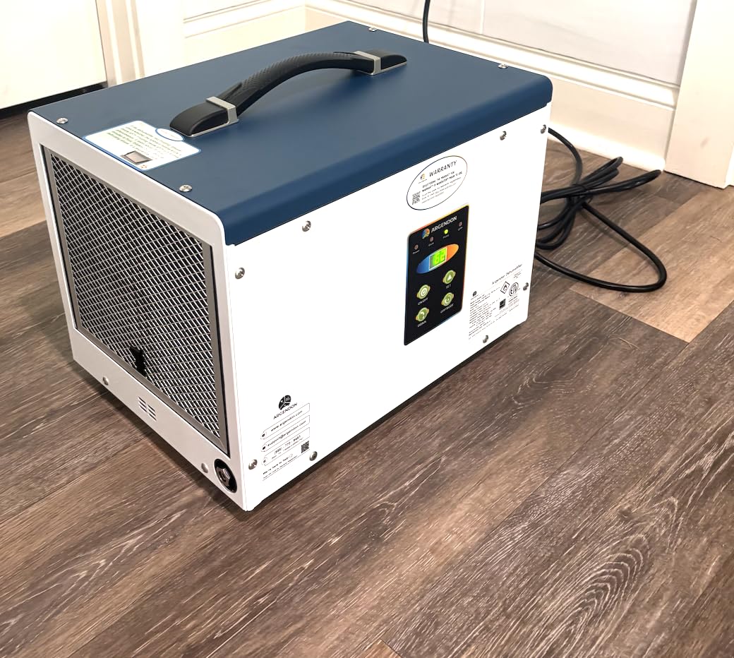 ARGENDON Commercial Dehumidifiers with Pump and Drain Hose for Crawlspace, Basement, 120 PPD Crawl Space Dehumidifier for Large Spaces, Job Site, Auto Defrost, 5-Year Limited Warranty customer photo 1
