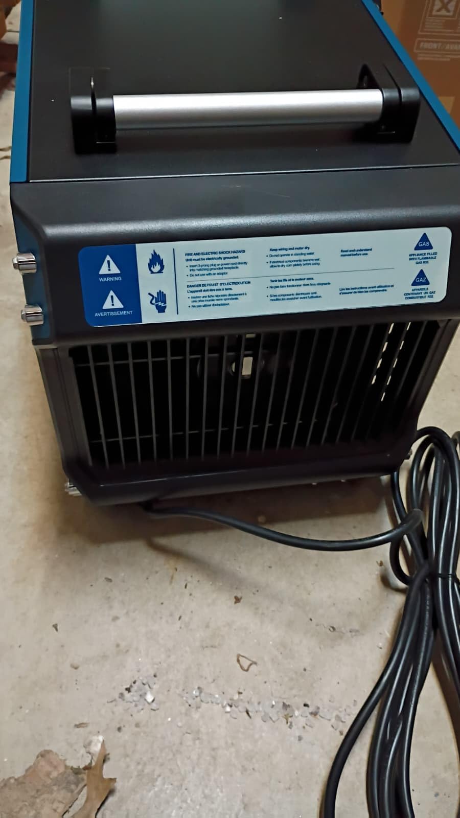 ARGENDON Commercial Dehumidifiers with Pump and Drain Hose for Crawlspace, Basement, 120 PPD Crawl Space Dehumidifier for Large Spaces, Job Site, Auto Defrost, 5-Year Limited Warranty customer photo 2