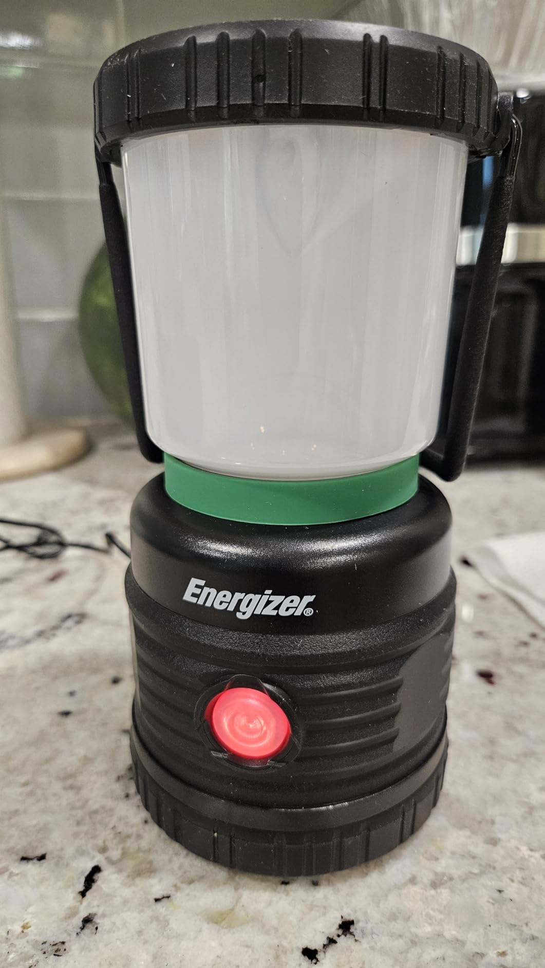Energizer S-500 Hybrid Power Camping Lantern, Solar, Rechargeable, or AA Battery Powered, IPX4 Water Resistant Bright LED Lantern customer photo 2