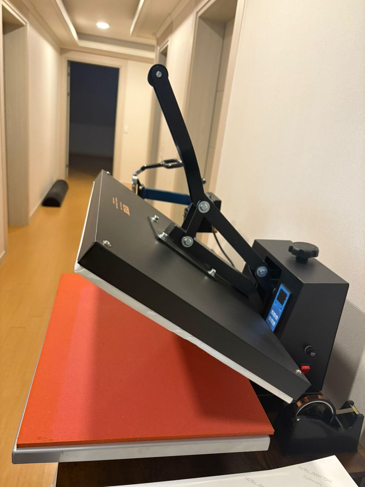 VEVOR 16x20 Heat Press, 1700W High Pressure Clamshell Heat Press Machine for T Shirts, Large Professional Digital Control Heat Transfer Machine for Sublimation, Vinyl, Heat Transfer Projects customer photo 2