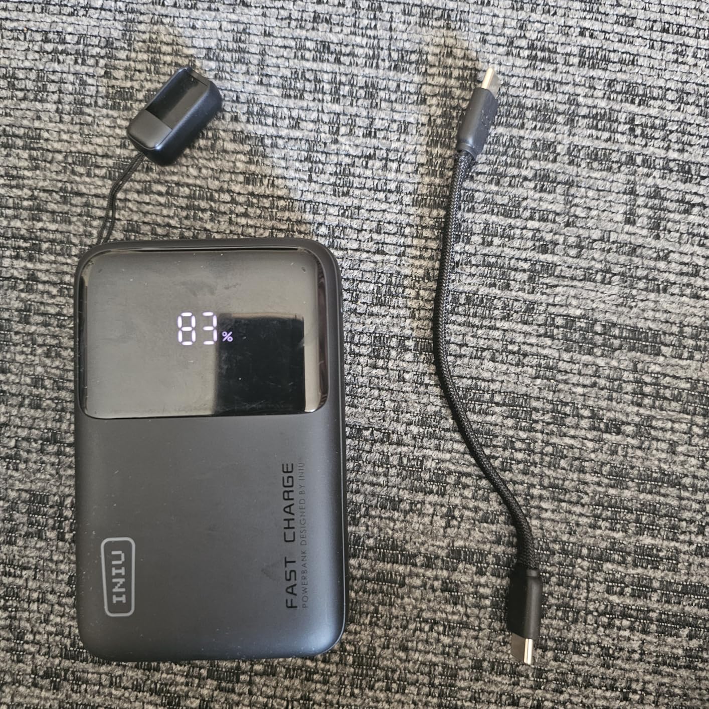 INIU Power Bank, 20000mAh 65W Ultra Compact USB C Laptop Portable Charger, PD QC Fast Charging 3-Output External Battery Pack for Laptop MacBook iPad Tablet Steam Deck iPhone 17 16 15 Pro Samsung S24 customer photo 2