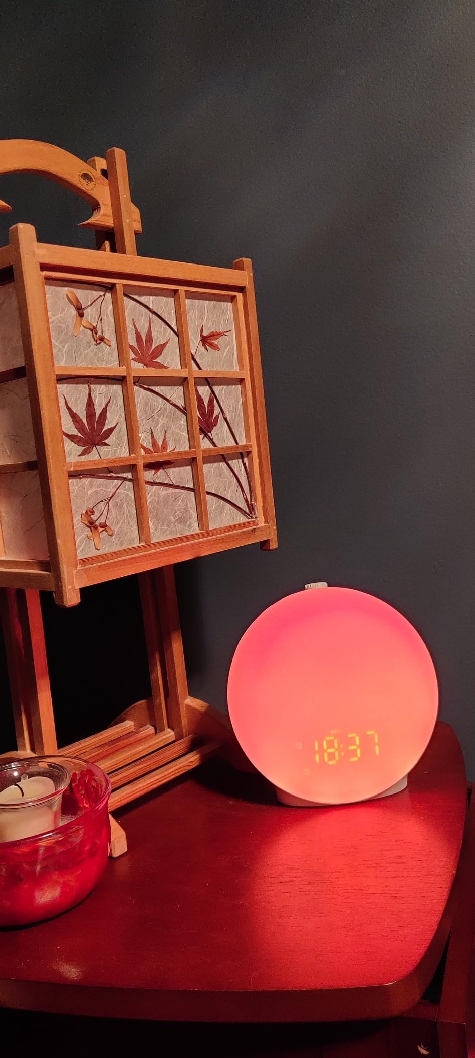 JALL Sunrise Alarm Clock White Noise Sound Machine with 22 Soothing Sounds, 17 NightLights, Bluetooth Speaker, Wake Up Light Alarm Clock for Bedrooms, Heavy Sleepers, Ideal Gift for Baby, Kids Seniors customer photo 1