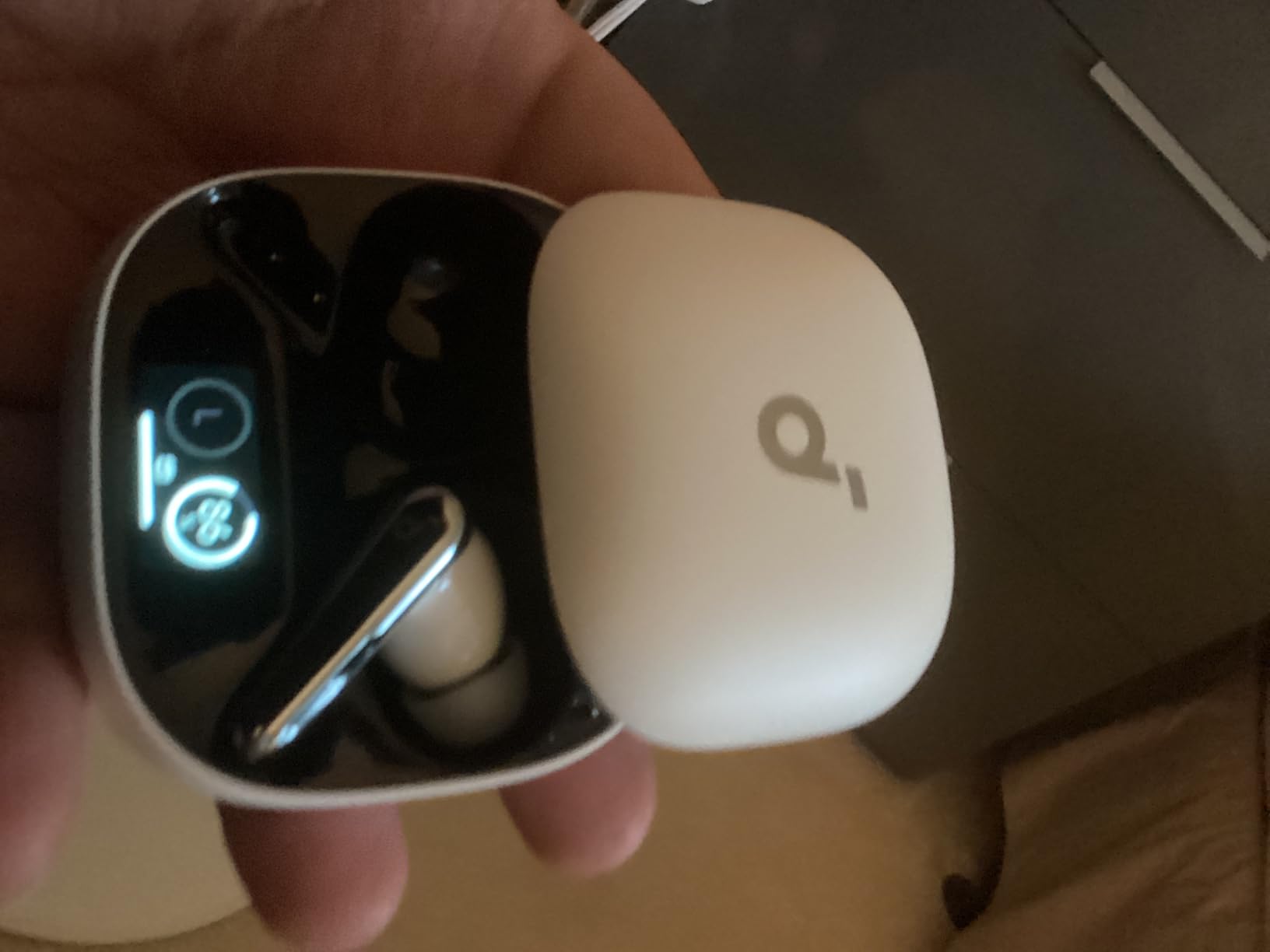 Liberty 4 Pro by Anker, Noise Cancelling Wireless Earbuds, 7-Sensor and Real-Time Adaptive Noise Cancelling, 2x Faster Charging, Studio-Level Hi-Fi Music, Clear Calls with 6 Mics and AI customer photo 1