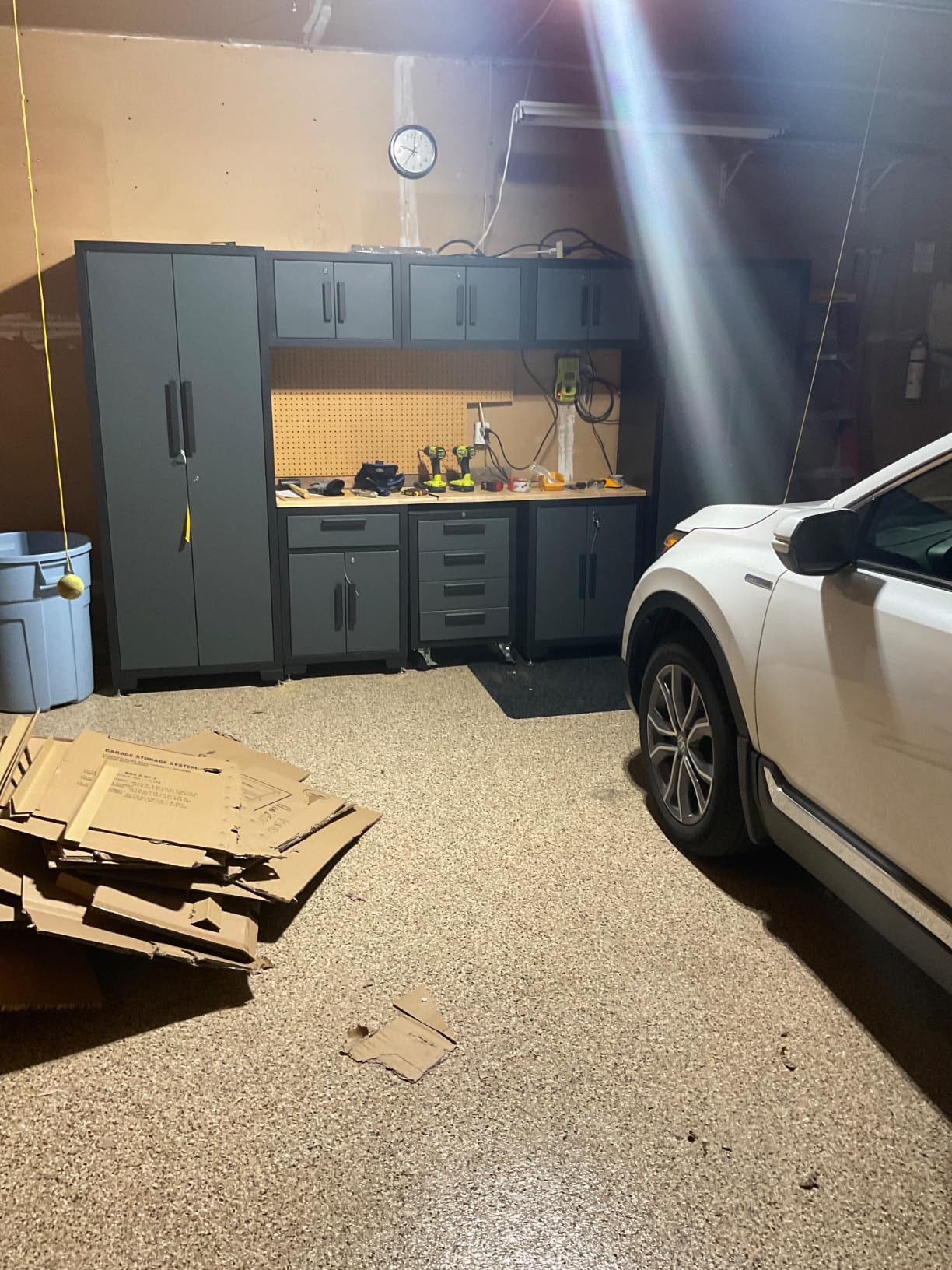 Torin Garage Cabinets Storage System, 9 Piece Included Steel Drawers Rolling Chest, Locked Storage Cabinet, Perfect for Organizing Garage and Tools, 129.92