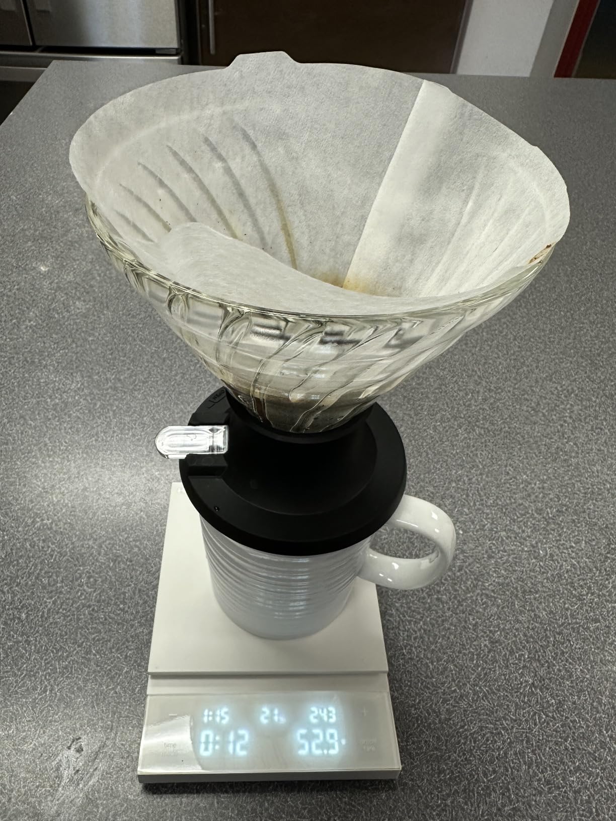 HARIO CST-2000-B Polaris Coffee Scale, Black, Scale, Coffee, Present, Gift customer photo 2