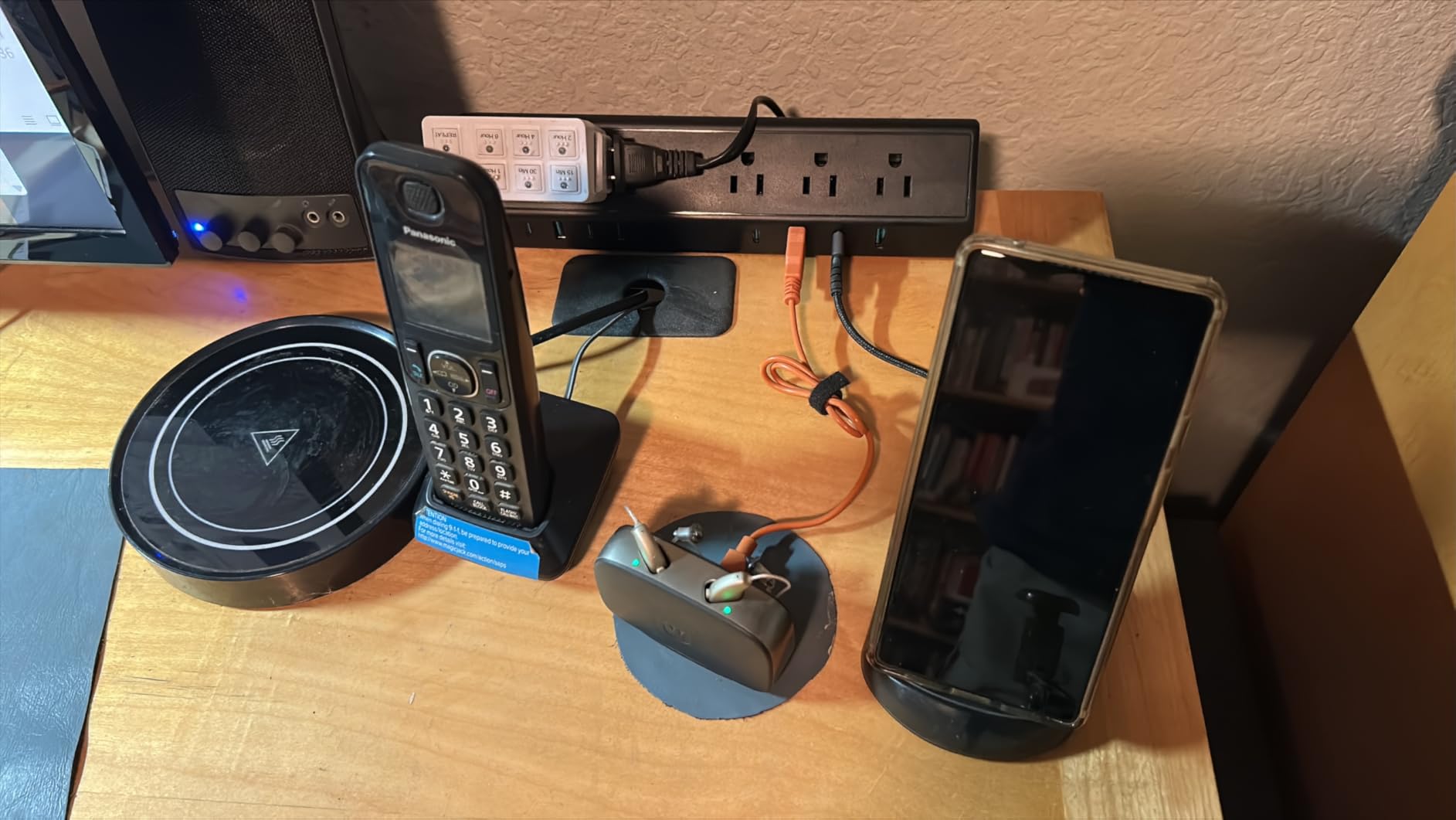 Jgstkcity Desk Clamp Power Strip,45W Fast Charging Station,4 USB-C,4 USB-A,Desk Mount Surge Protector,1875W Extension Cord with Multiple Outlets,ETL Listed,for Home Office Dorm Room customer photo 1