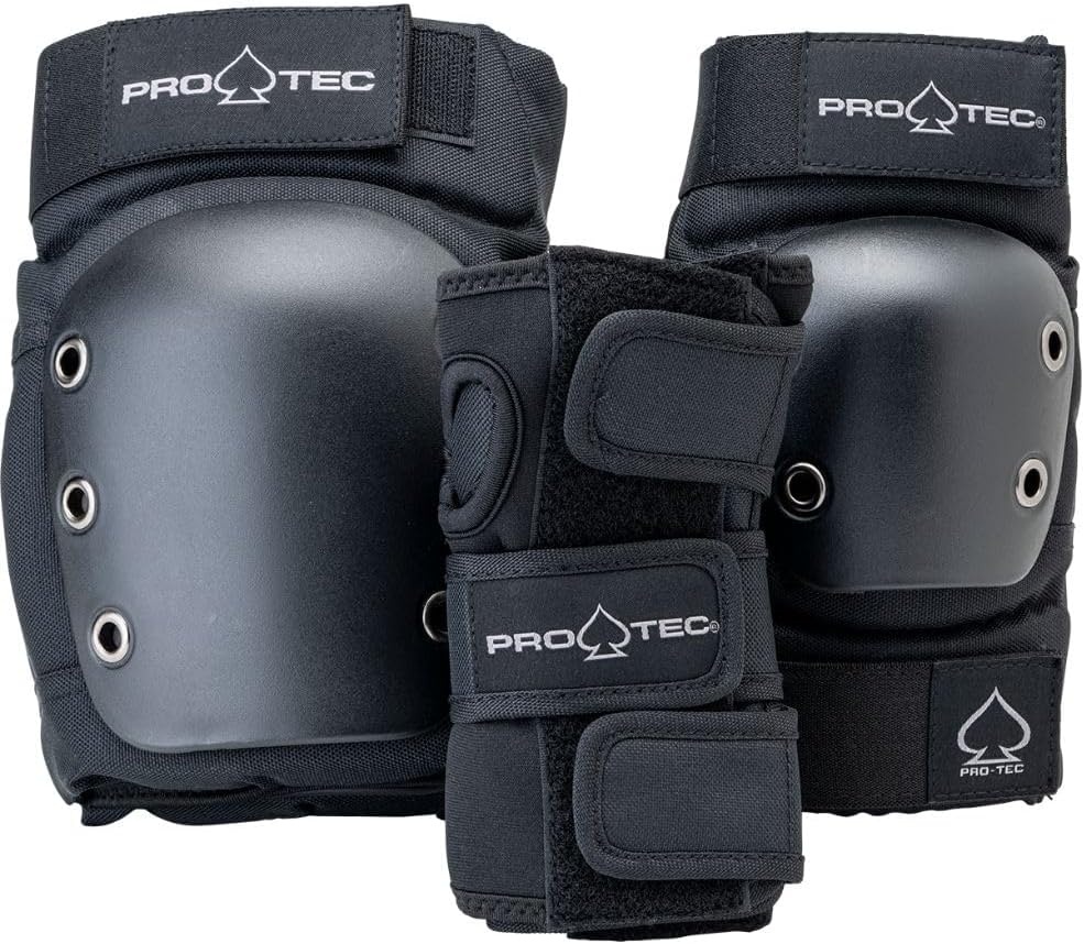 Pro-Tec Street 3-Pack Pad Set - Protective Gear for Skateboarding, Roller Skating, Scooter, Bicycling customer photo 1