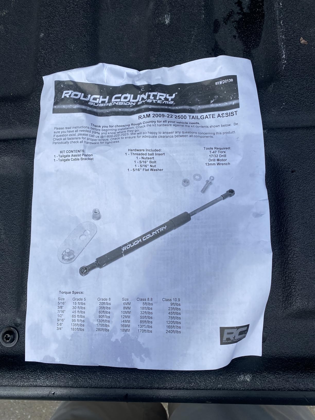 Rough Country Tailgate Assist for Ram 1500/2500/3500 (2010-2026 & Classic) - Smooth, Safe & Controlled Tailgate Lowering customer photo 2