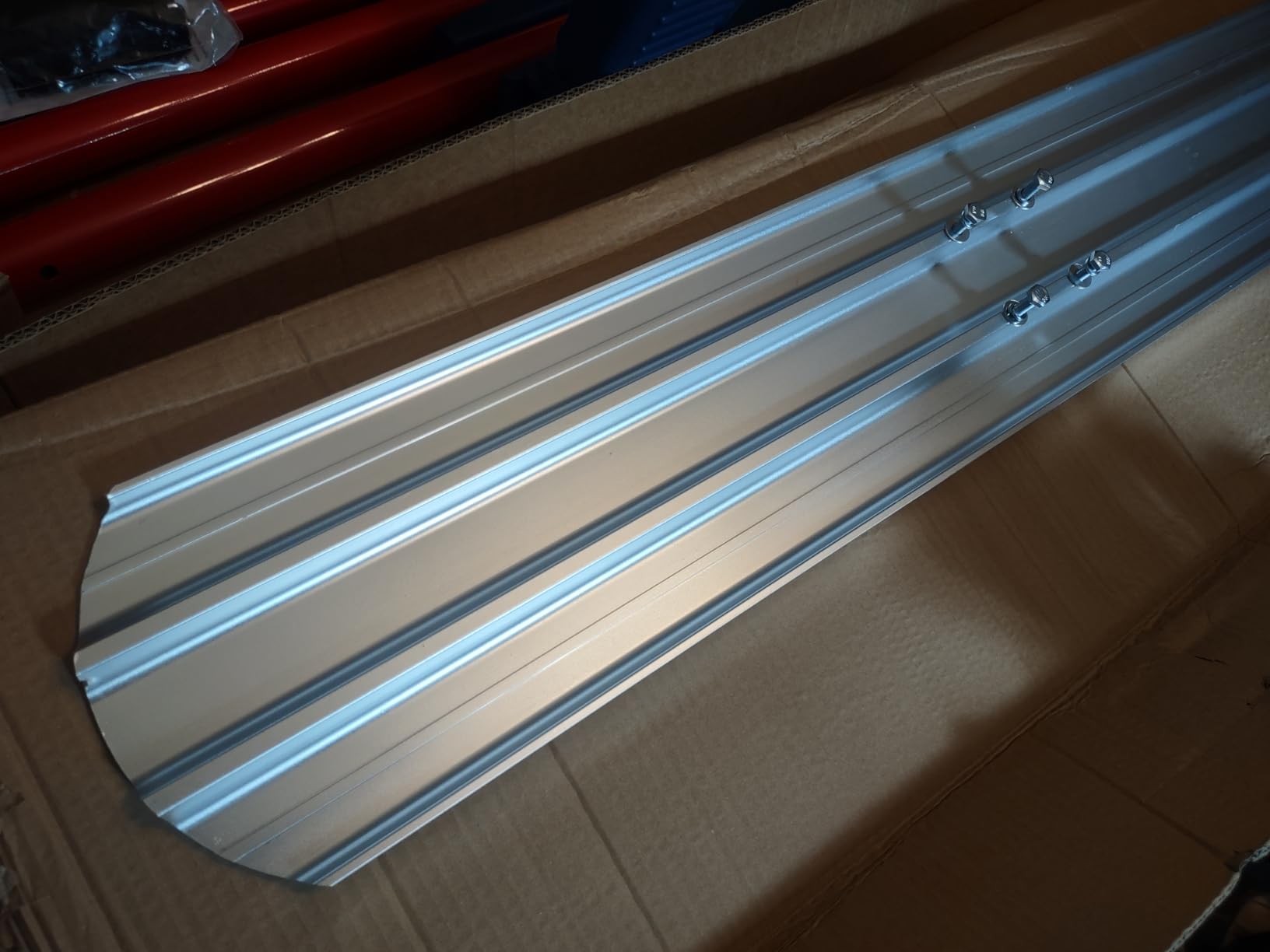 Concrete Bull Float Tools Kit, Aluminum Magnesium Alloy Float 48'' x 8