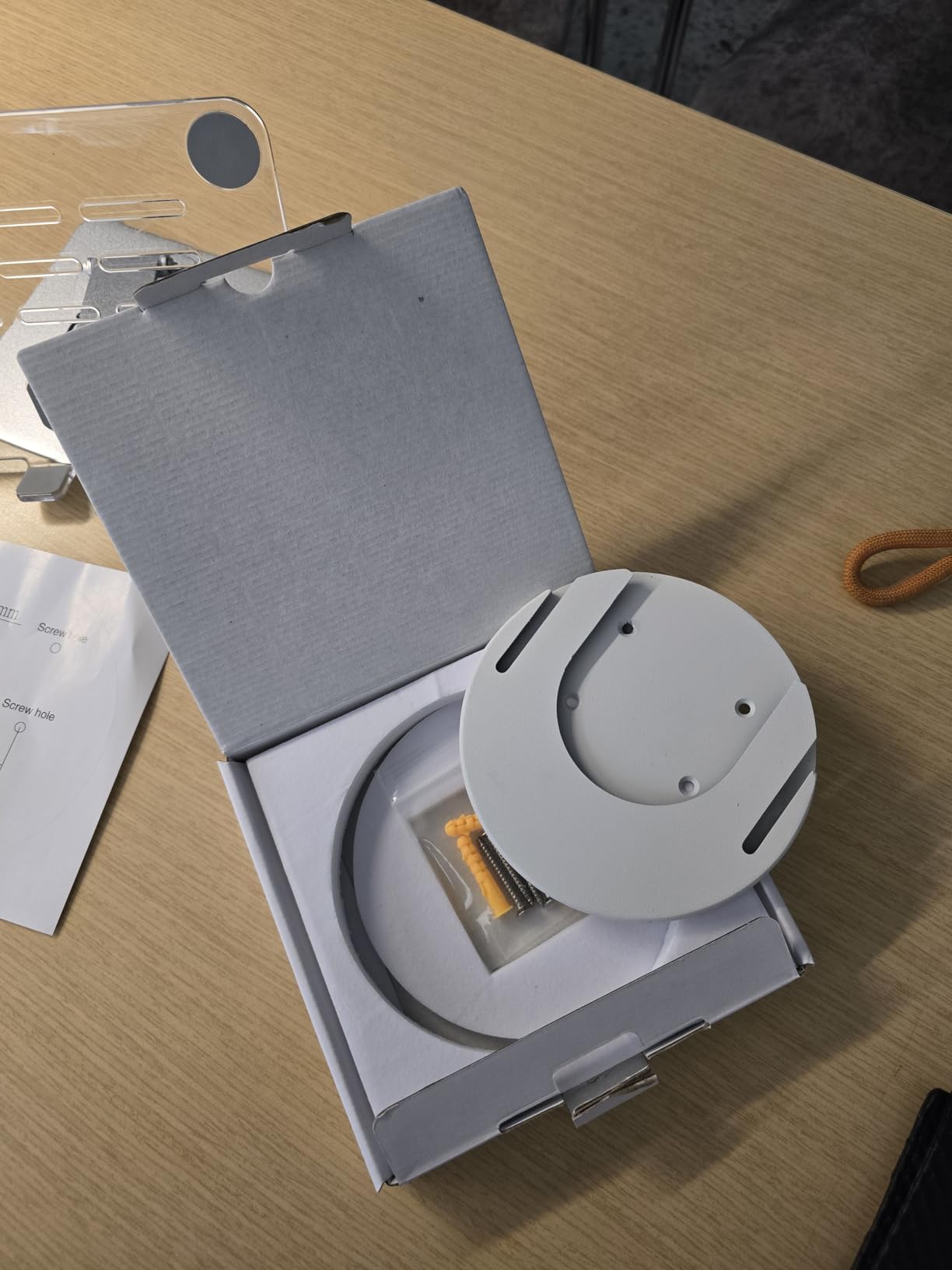 Freestyle Wall Mount Compatible with Samsung Freestyle Projector Ceiling Mount, Freestyle 2 Accessories Wall Mount Stand, White customer photo 1