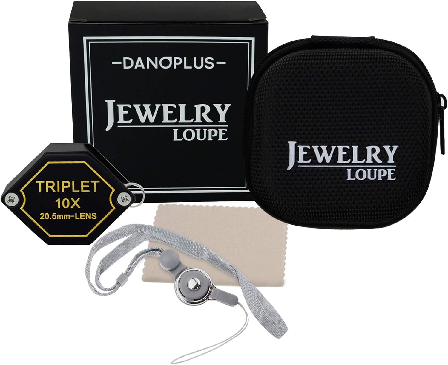 30X Loupe Magnifier, USB Rechargeable 8 Lights Portable Eye Loupe Sewing Magnifying Glass for Watches, Jewelry, Coins, Currency, Stamps customer photo 1