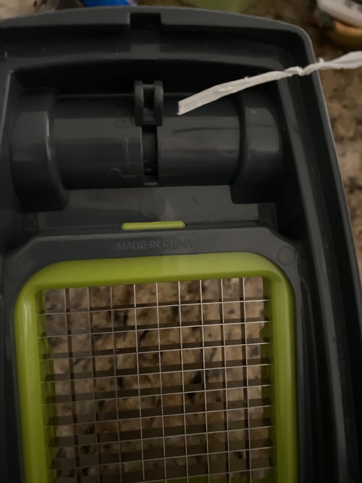 Mueller Vegetable Chopper Mandoline Slicer, Food Veggie Chopper, Cheese Grater, Onion Vegetable Cutter with Container, Dicer, Kitchen Gadgets & Essentials, White Sand/Grey customer photo 2