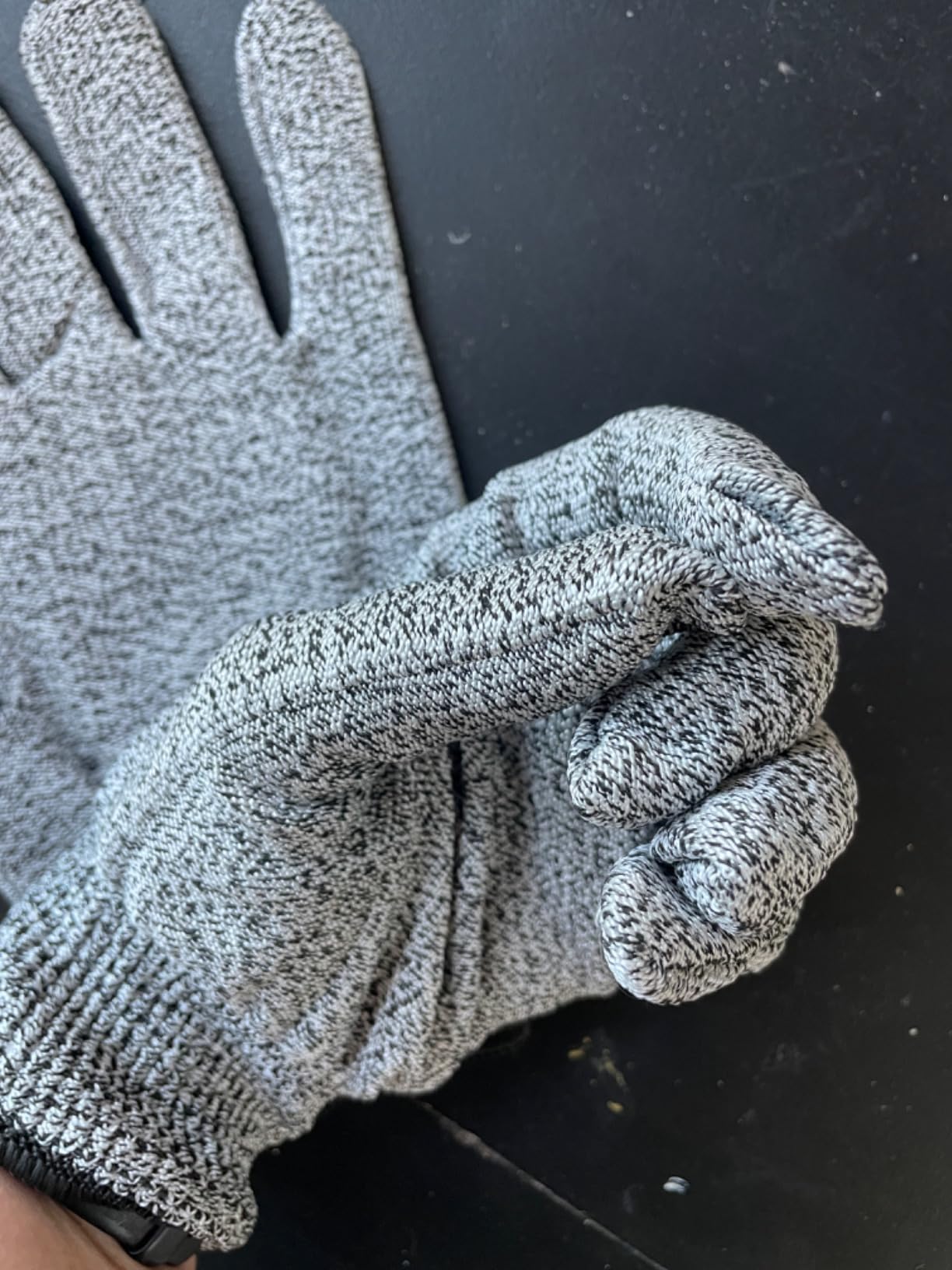 BeaverCraft Wood Carving Gloves CRG - Cutting Cut Resistant Gloves Level 5 for Whittling, Woodworking, Food Prep customer photo 2