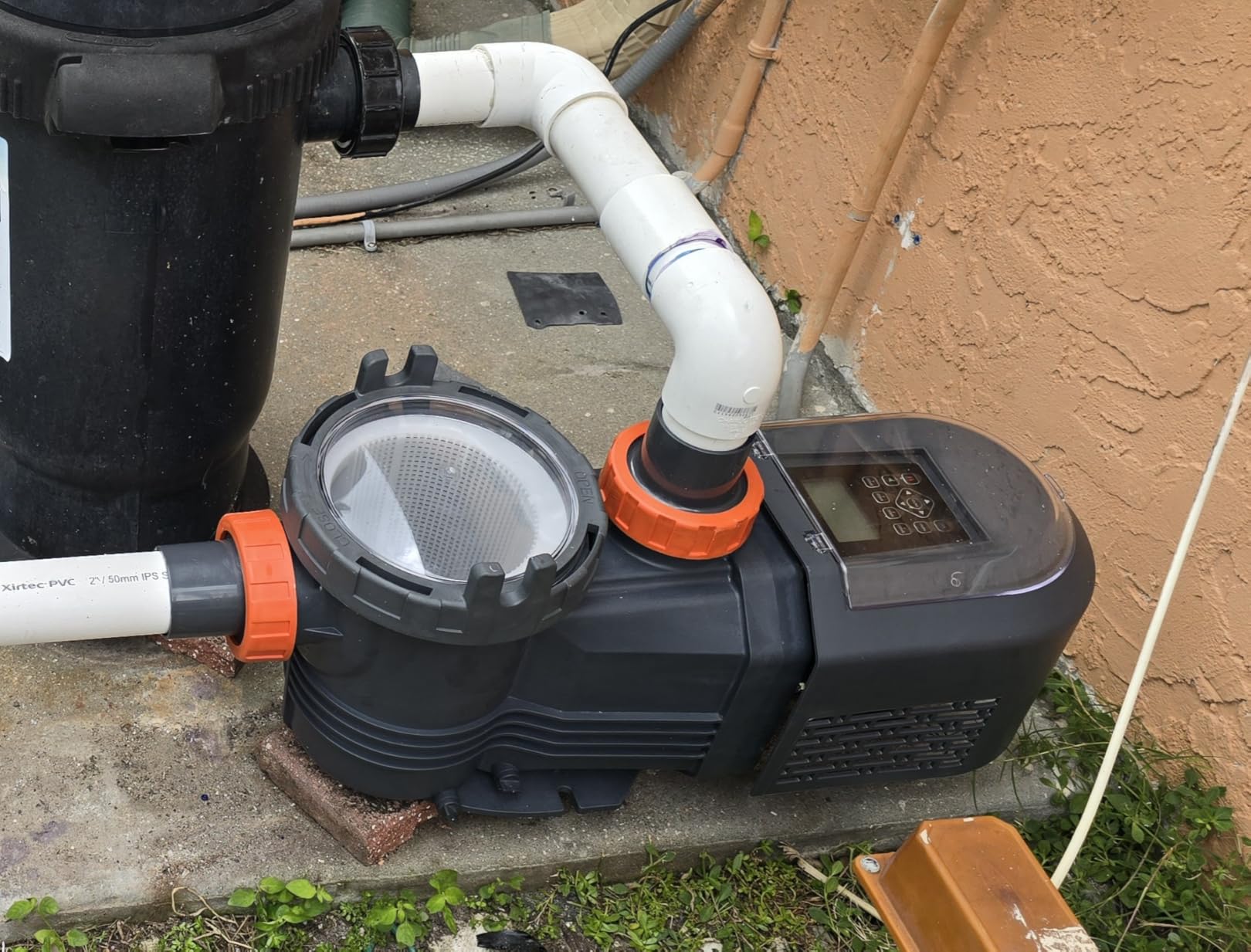 Variable Speed Pool Pump,1.8HP, 220V-240V, Inground Pool Pump, High Flow 9114 GPH Energy-Efficient Self Priming Above Ground Swimming Pool Pumps with Filter Basket customer photo 1