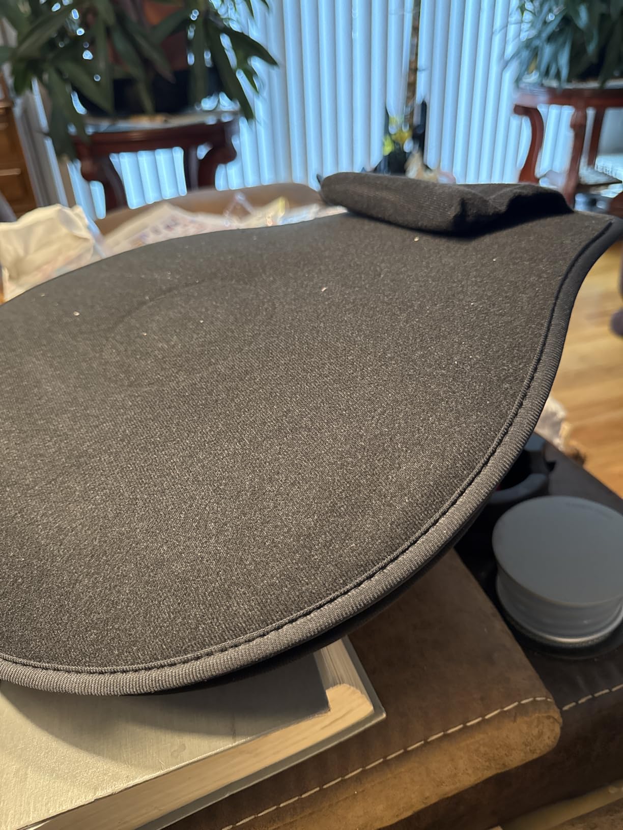 360 Rotating Seat Cushion for Car,Swivel Car Seat for Car for Elderly Support, Non Slip, Memory Foam, Ergonomic Design (Black) customer photo 2