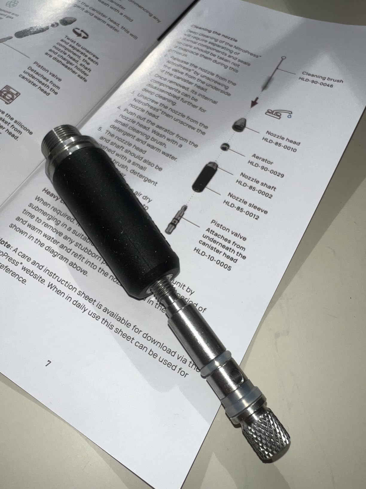 NitroPress DS - Electric Nitro Cold Brew Coffee & Cocktail Maker | Air-Powered Nitrogen Infuser for Smooth Nitro Drinks, Cocktails, Cold Brew & Tea at Home | No Gas Cartridges | Stainless Steel Design customer photo 1