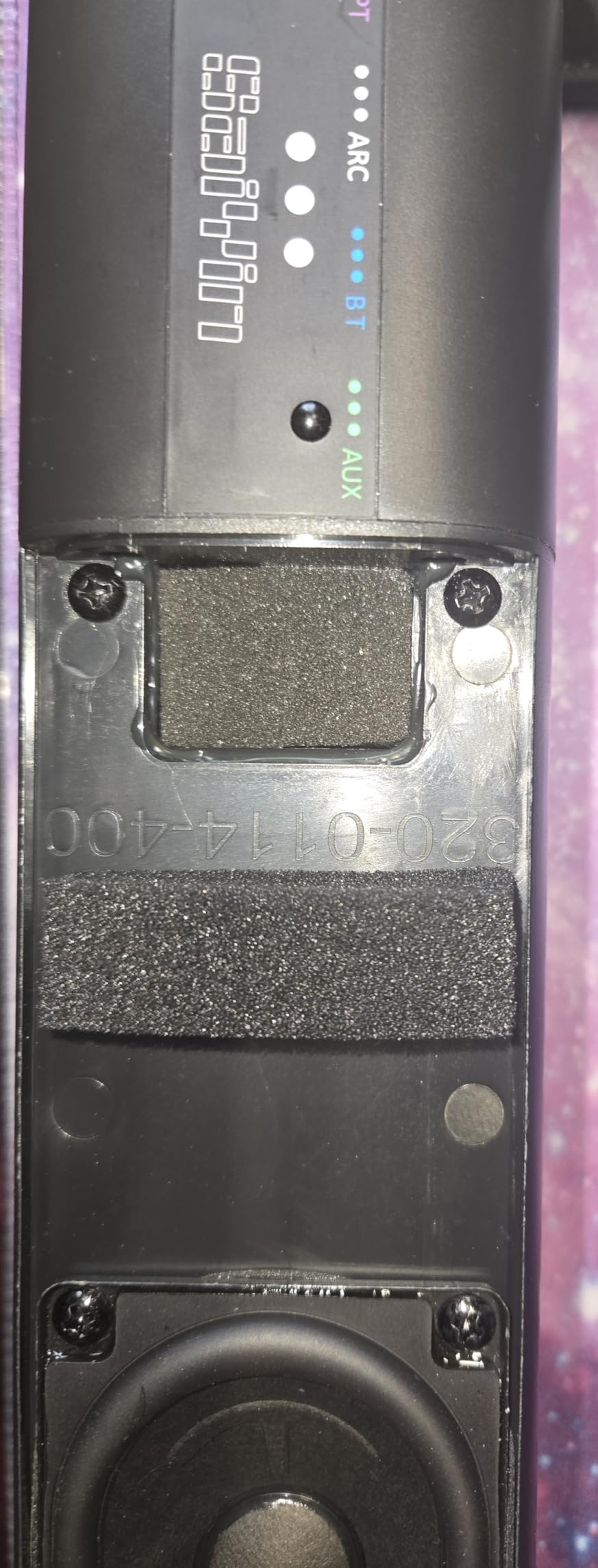 Saiyin Sound Bar for Smart TV with Subwoofer, 100W Detachable Soundbar Home Theater Surround Sound System for TV with Horn Tweeter, Adjustable Bass and HDMI-ARC/Bluetooth Optical/AUX/Connection customer photo 3