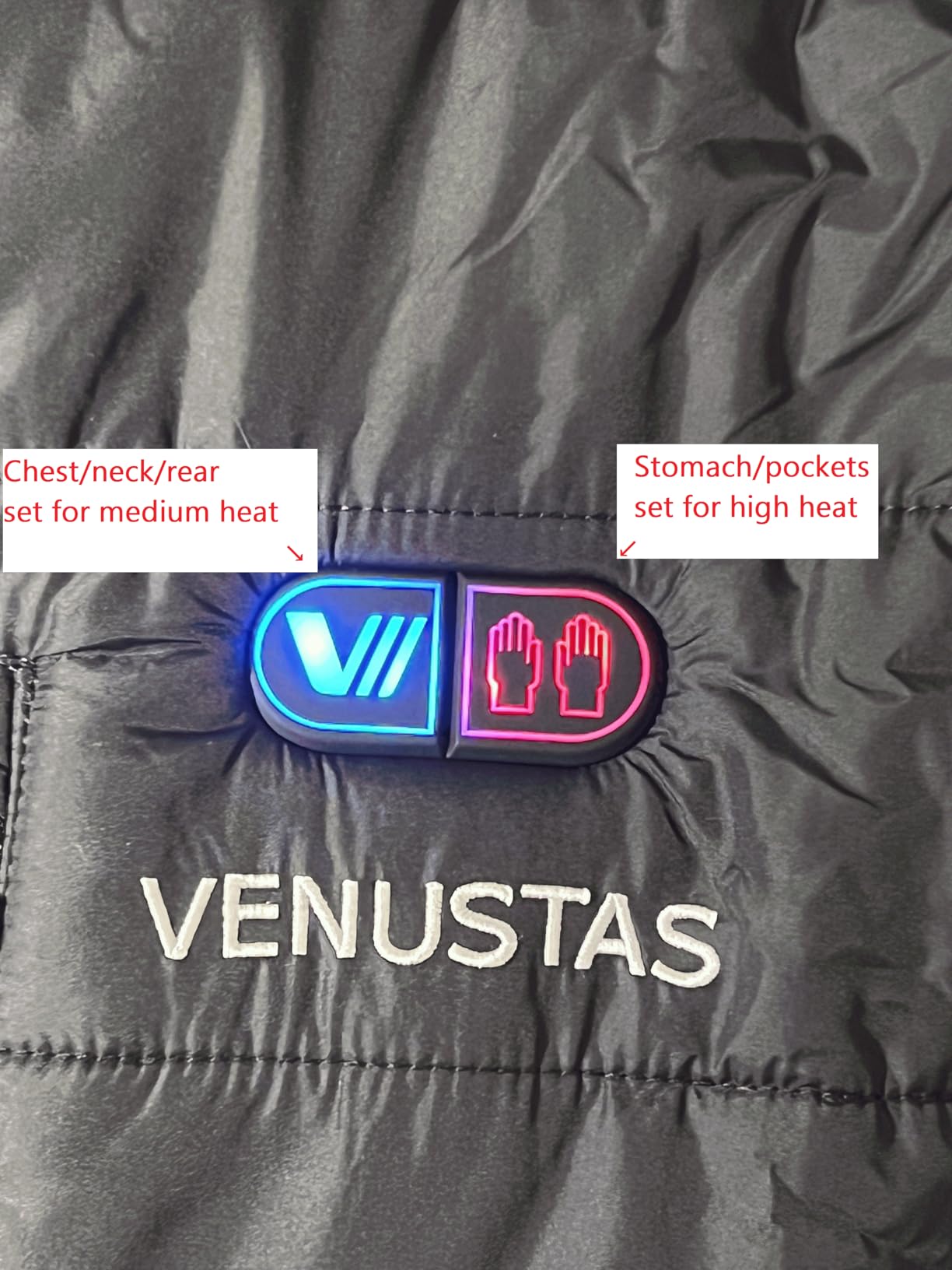 Men's 12V Dual-Control Heated Vest with Battery, Durable Electric Heated Clothing for Winter Work & Outdoor Use customer photo 2