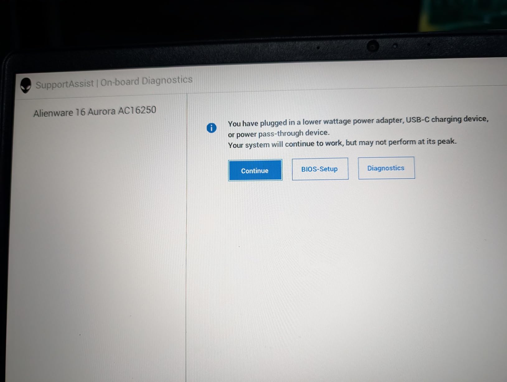 Alienware 16 Aurora Gaming Laptop (16