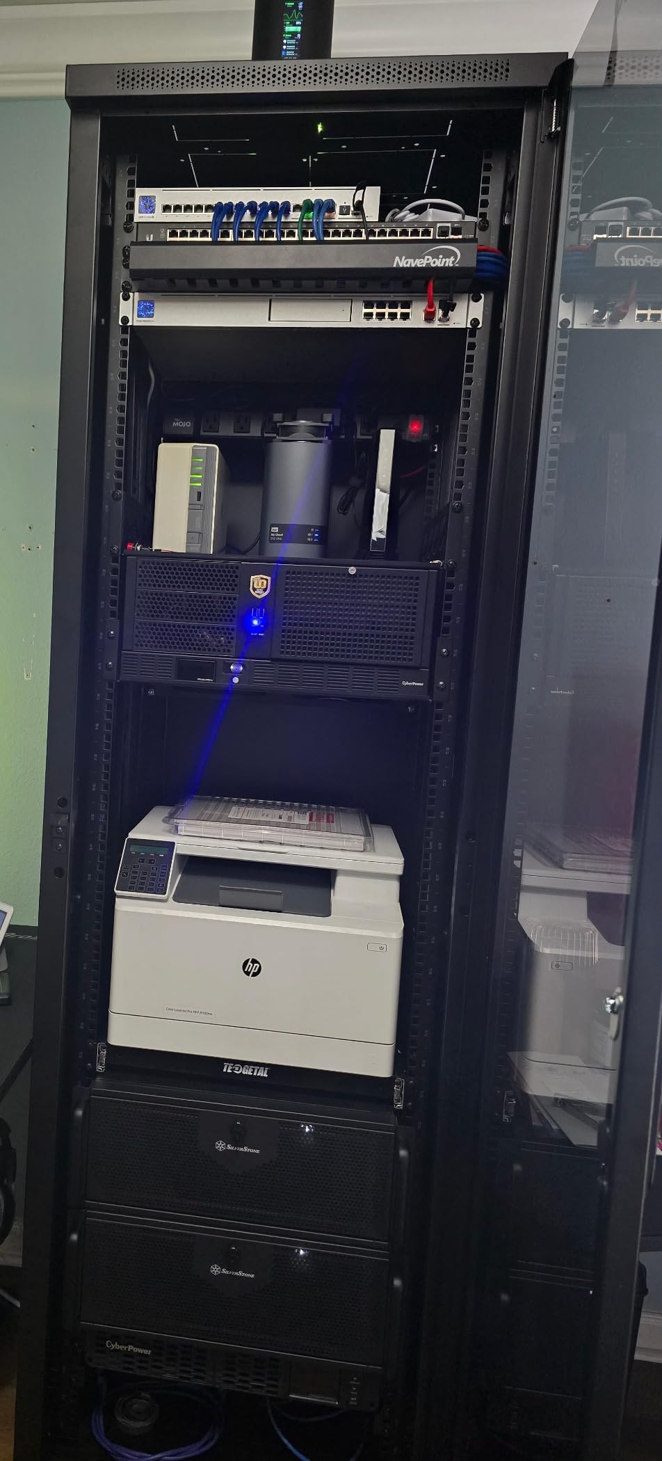 Tecmojo 42U Server Rack Network Cabinet 23.6