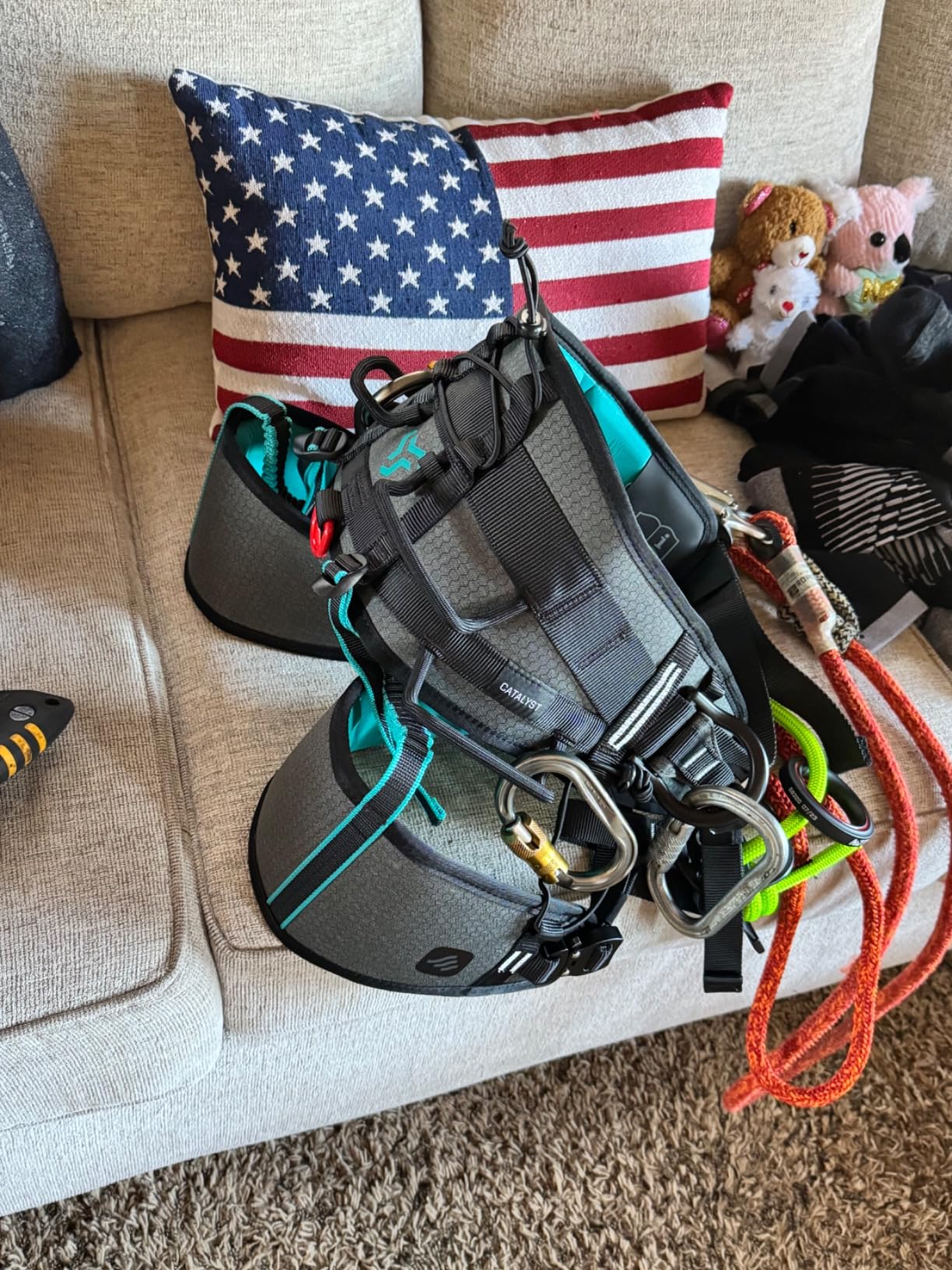 Notch Catalyst Harness, Custom EVA Molded Back & Leg panels, Integrated Ventilation Channels, Multiple Adjustment Points customer photo 2