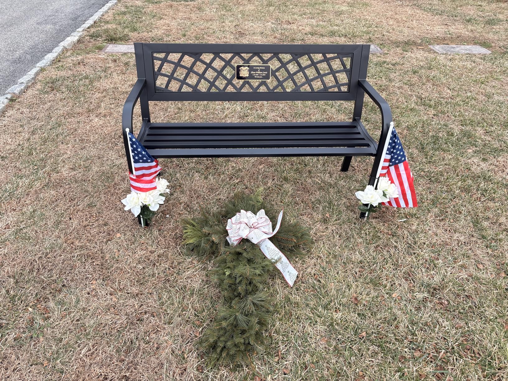 VEVOR Outdoor Bench, 46