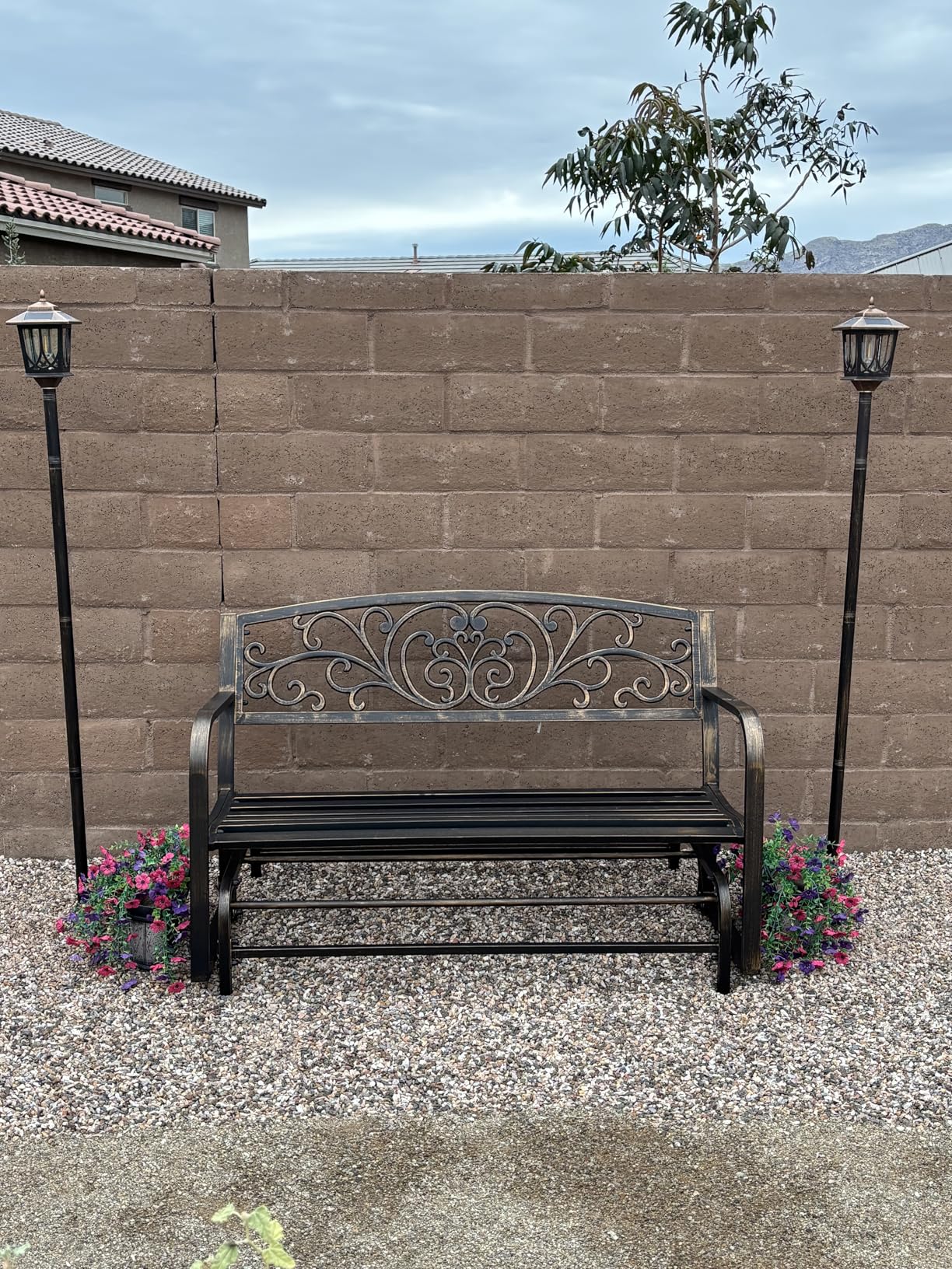 VEVOR Outdoor Bench, 46