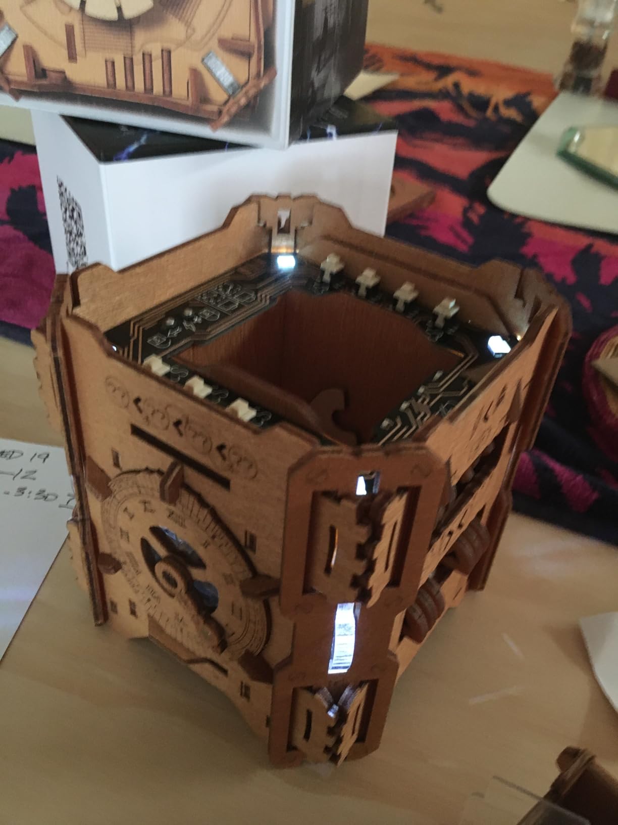 Tesla Box - Electronic Puzzle Box - Escape Room Game in a Box - Brain Teaser - 3D Wooden Puzzle for Adults - Money Puzzle Box for Cash Gift - Birthday GiftBox MoneyBox customer photo 2