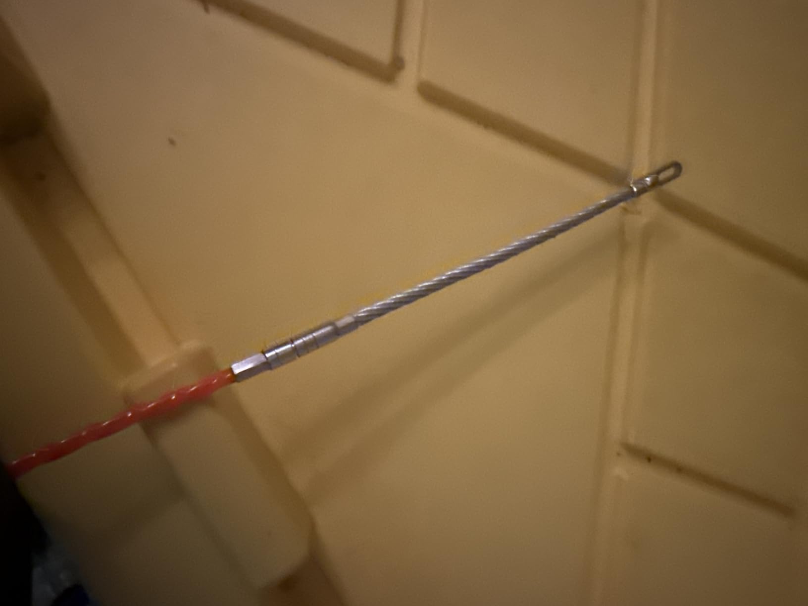 125 ft Electrical Fish Tape, 3/16-inch PET Wire Puller with Optimized Housing and Ergonomic Handle, Flexible Non-Conductive Cable Puller Tool with Steel Leader for Walls and Conduit customer photo 2