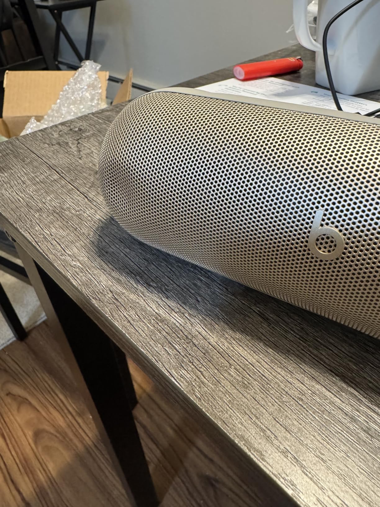 Beats Pill - Bluetooth Speaker and Portable Wireless Charger via USB-C - Up to 24 Hours Battery Life, IP67 Water Resistant, Apple & Android Compatible, Built-in Microphone - Campagne Gold (Renewed) customer photo 1