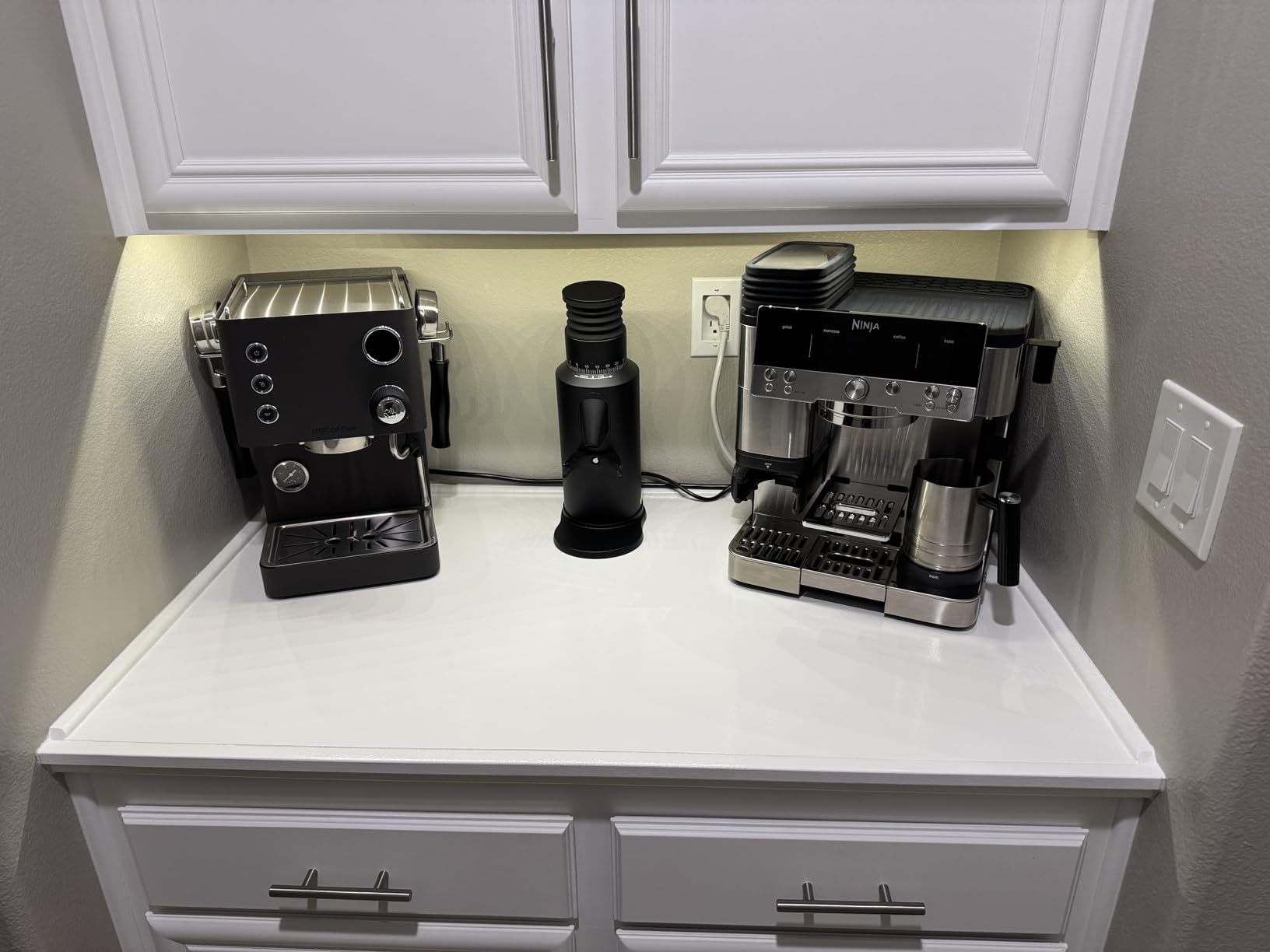 T64 Single Dose Coffee Grinder, 64mm Flat Burrs Electric Espresso Grinder (Black) customer photo 2