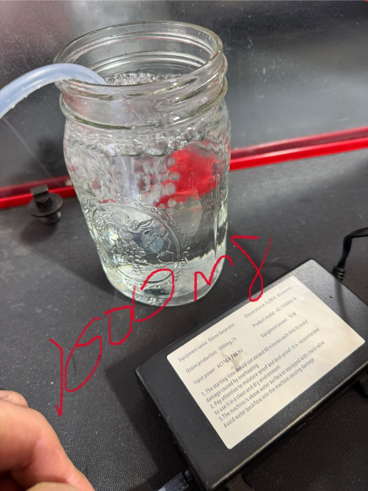 Ozone Generator for Cold Plunge, 1000mg/h Ozone Generator Water Keep Cold Plunge, Ice Bath, Spa, Hot Tub, Pool Clean and Fresh for Long Time customer photo 1