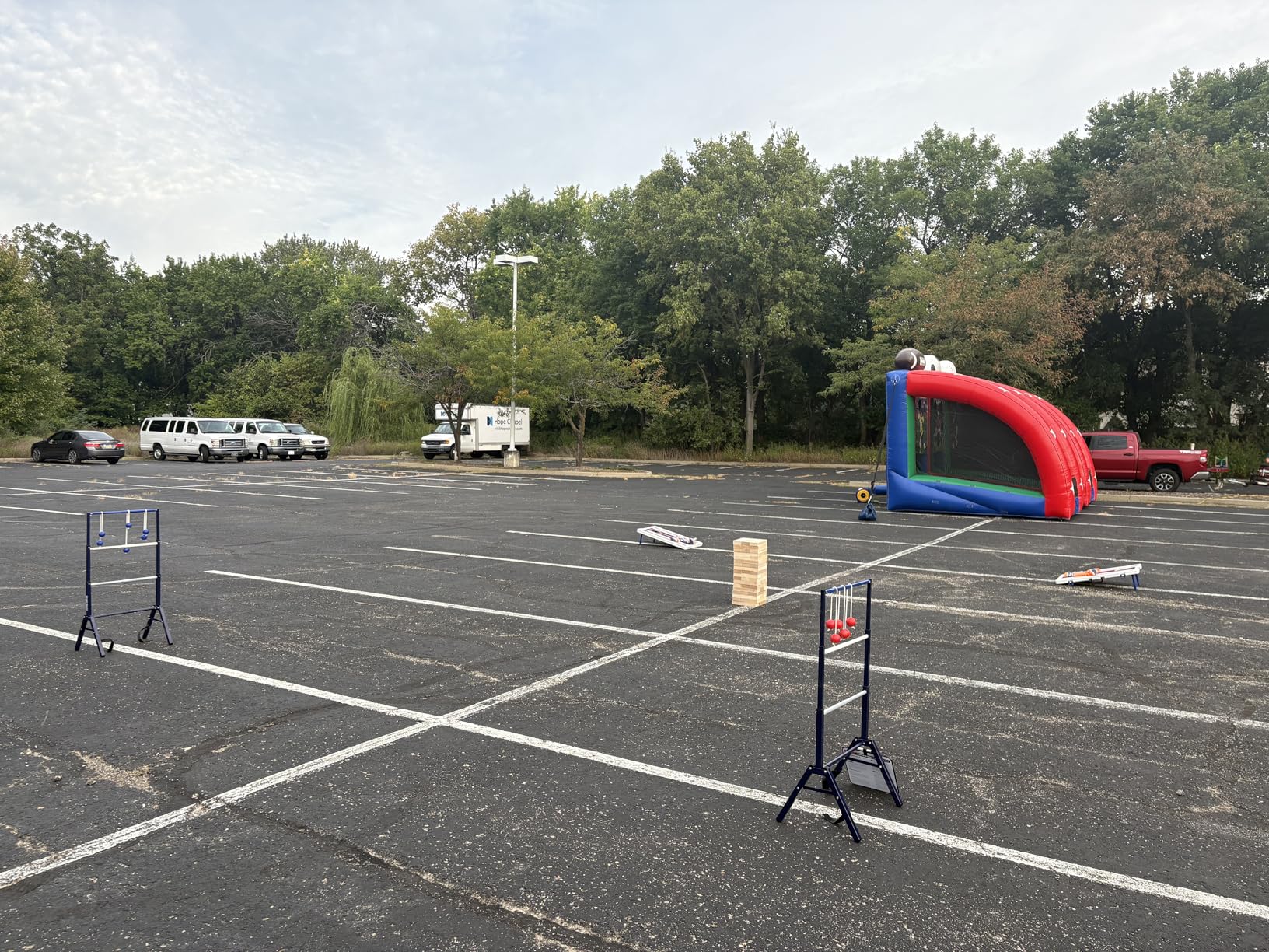 Metal Ladder Ball Set Assembly Free Portable Ladder Toss for Yard Outdoor Games - Includes Carrying Case, 6 Bolas and Scoreboard customer photo 1