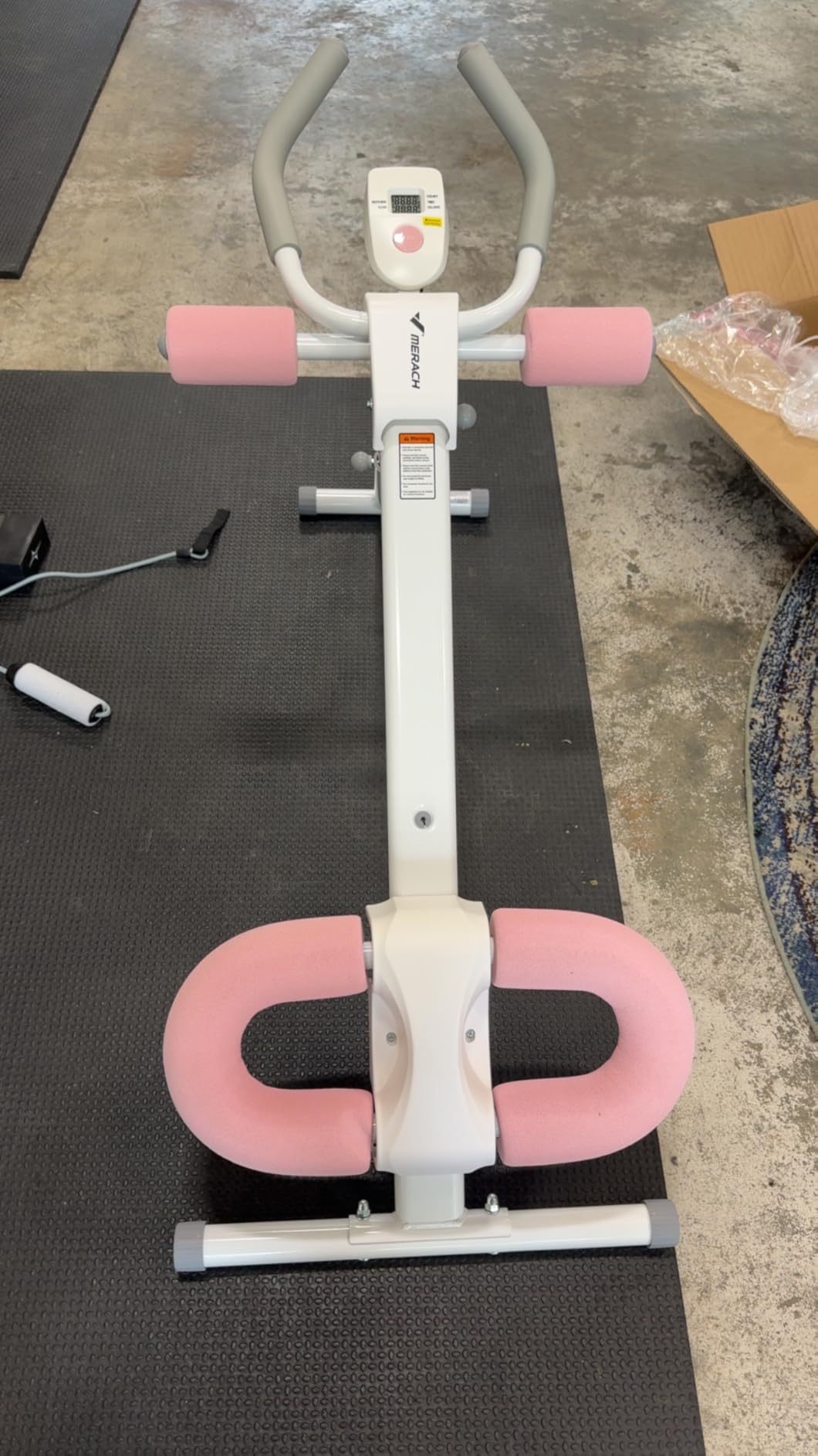 MERACH Ab Machine, Ab Workout Equipment, Adjustable Ab Trainer Machine for Abs Workout at Home Gym, Foldable customer photo 2