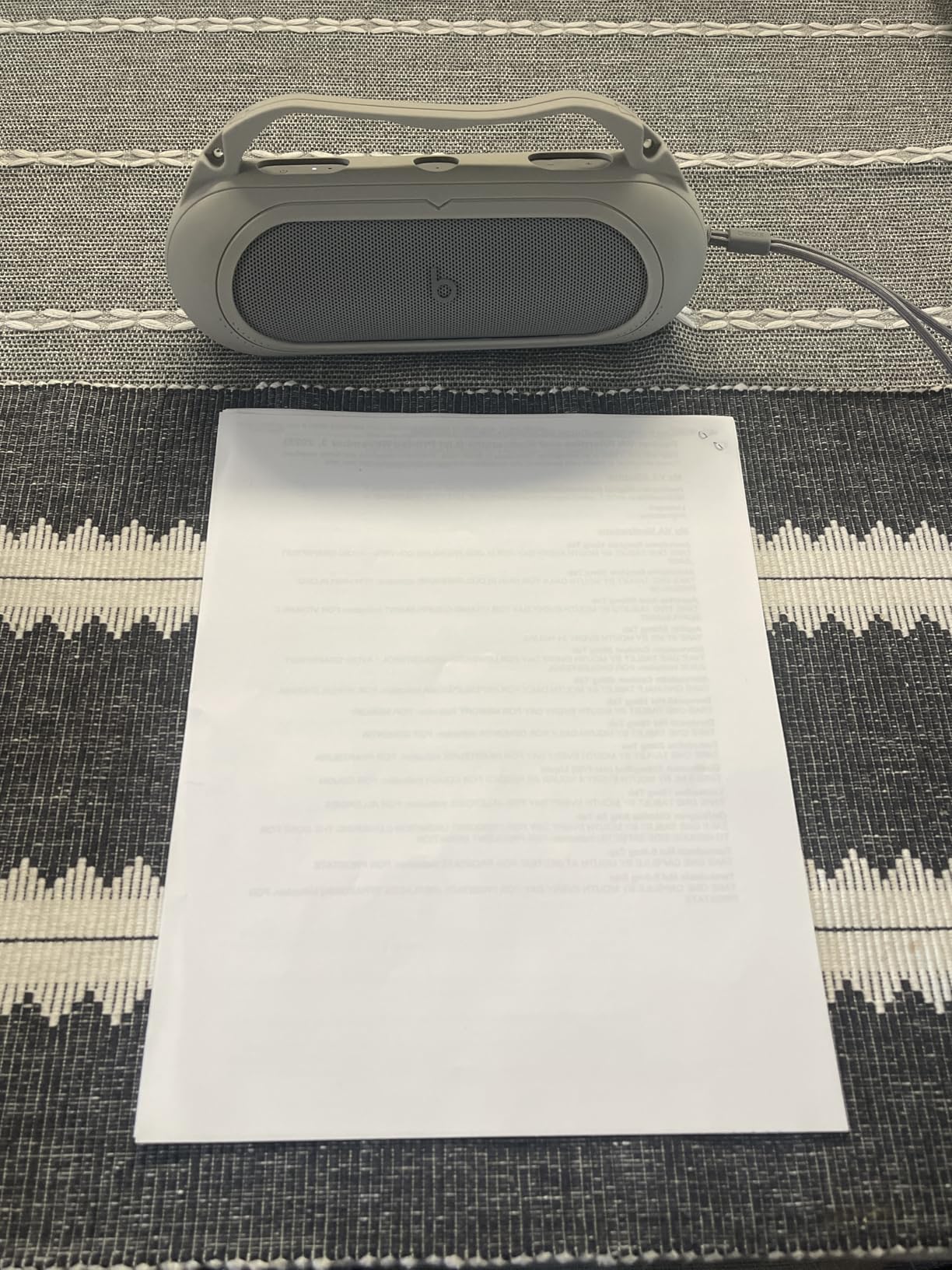 Pill x Kim Kardashian - Wireless Bluetooth Speaker and Portable Charger via USB-C - Up to 24 Hours Battery Life, IP67 Water Resistant, Apple & Android Compatible, Built-in Mic - Dark Gray customer photo 1