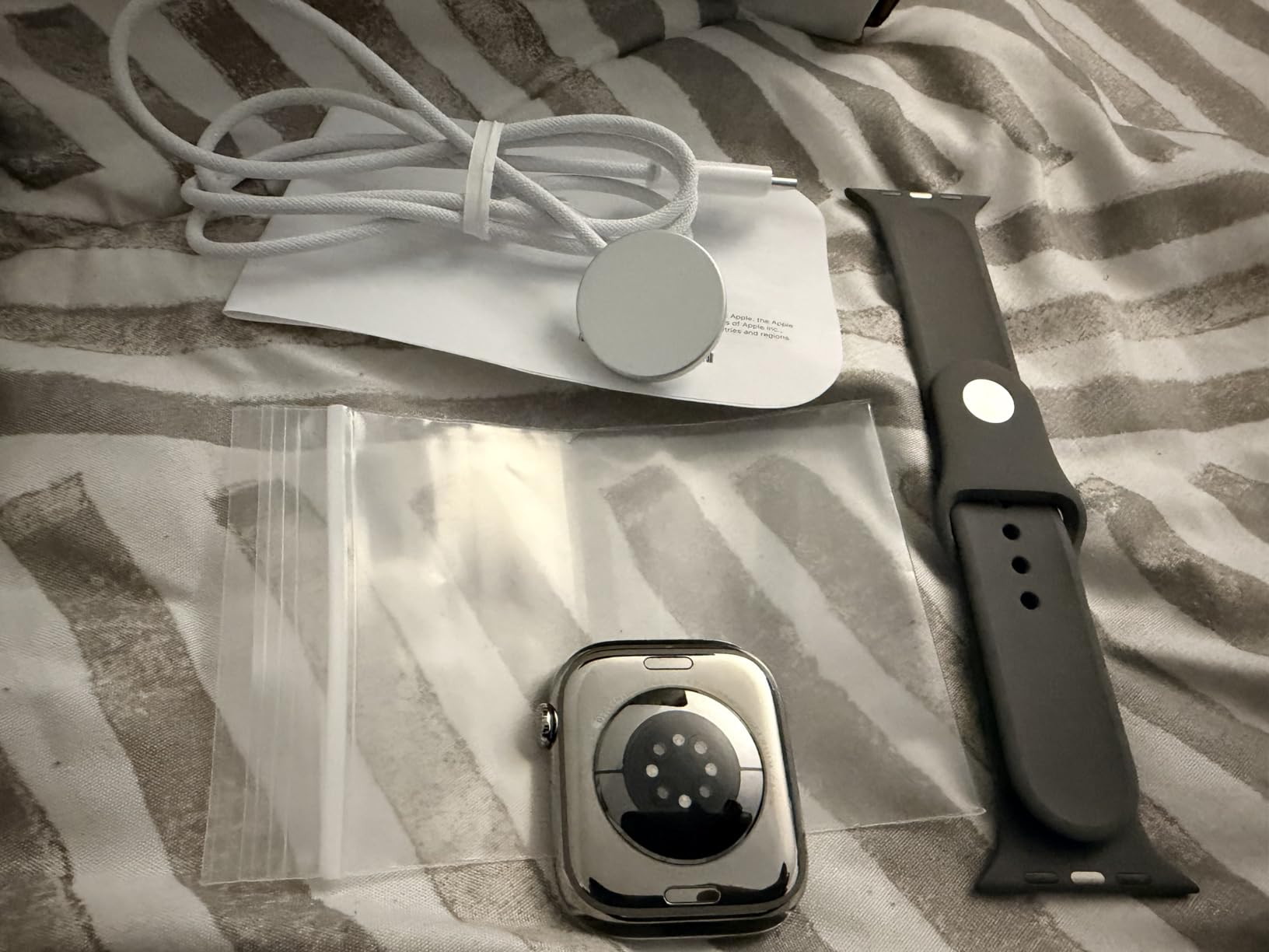 Apple Watch Series 10 [GPS + Cellular 46mm case] Smartwatch with Natural Titanium Case with Natural Milanese Loop - M/L. Fitness Tracker, ECG App, Always-On Retina Display, Carbon Neutral customer photo 2