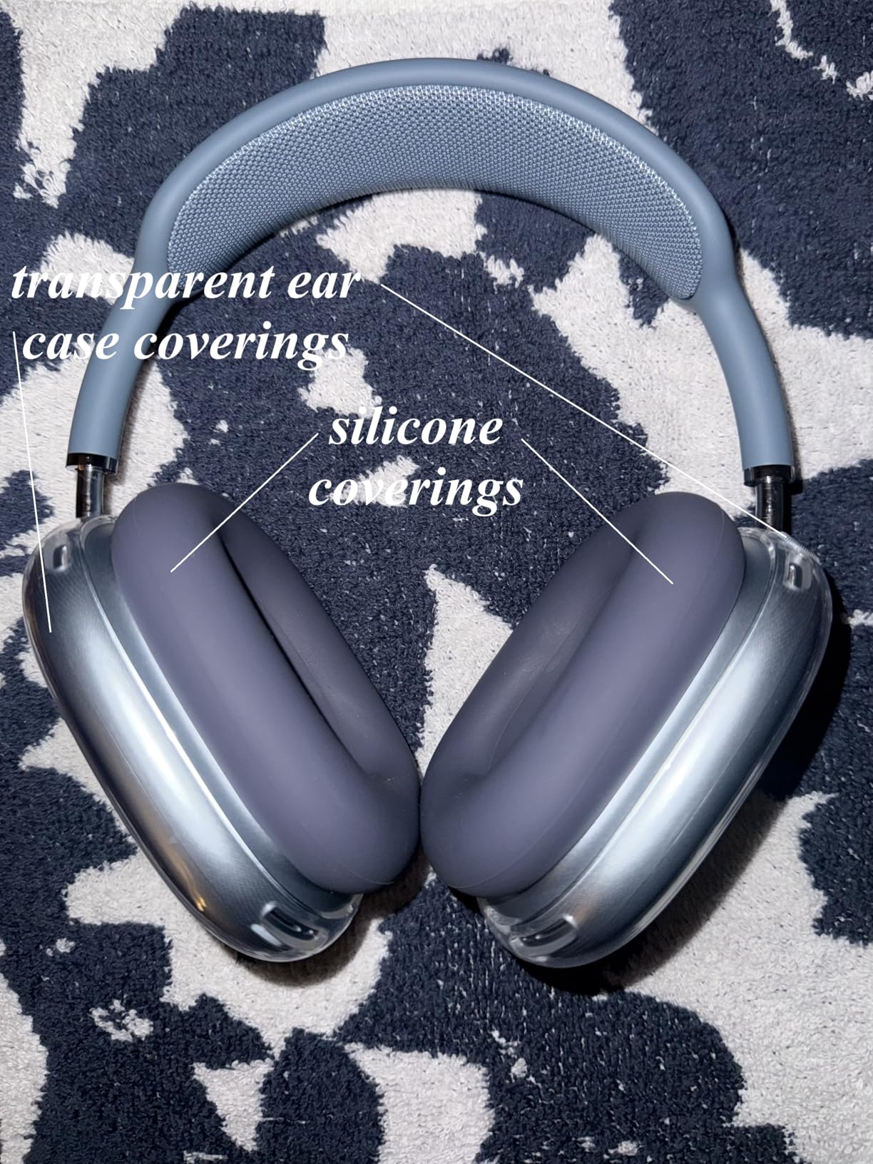 AirPods Max Wireless Over-Ear Headphones, Pro-Level Active Noise Cancellation, Transparency Mode, Personalized Spatial Audio, USB-C Charging, Bluetooth Headphones for iPhone - Starlight customer photo 1