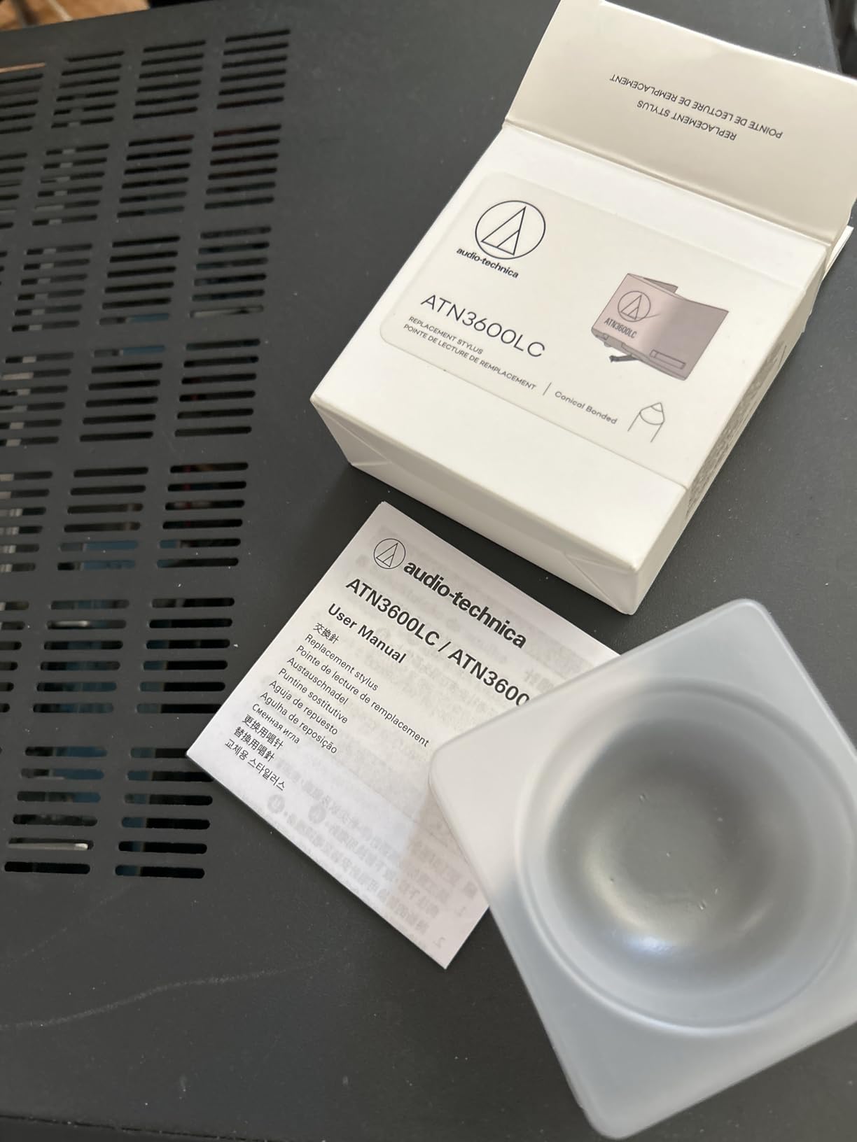 Audio-Technica ATN3600LC Conical Replacement Stylus Needle for AT-LP60X, AT-LP60XBT, Sound Burger, AT-SB727 customer photo 1