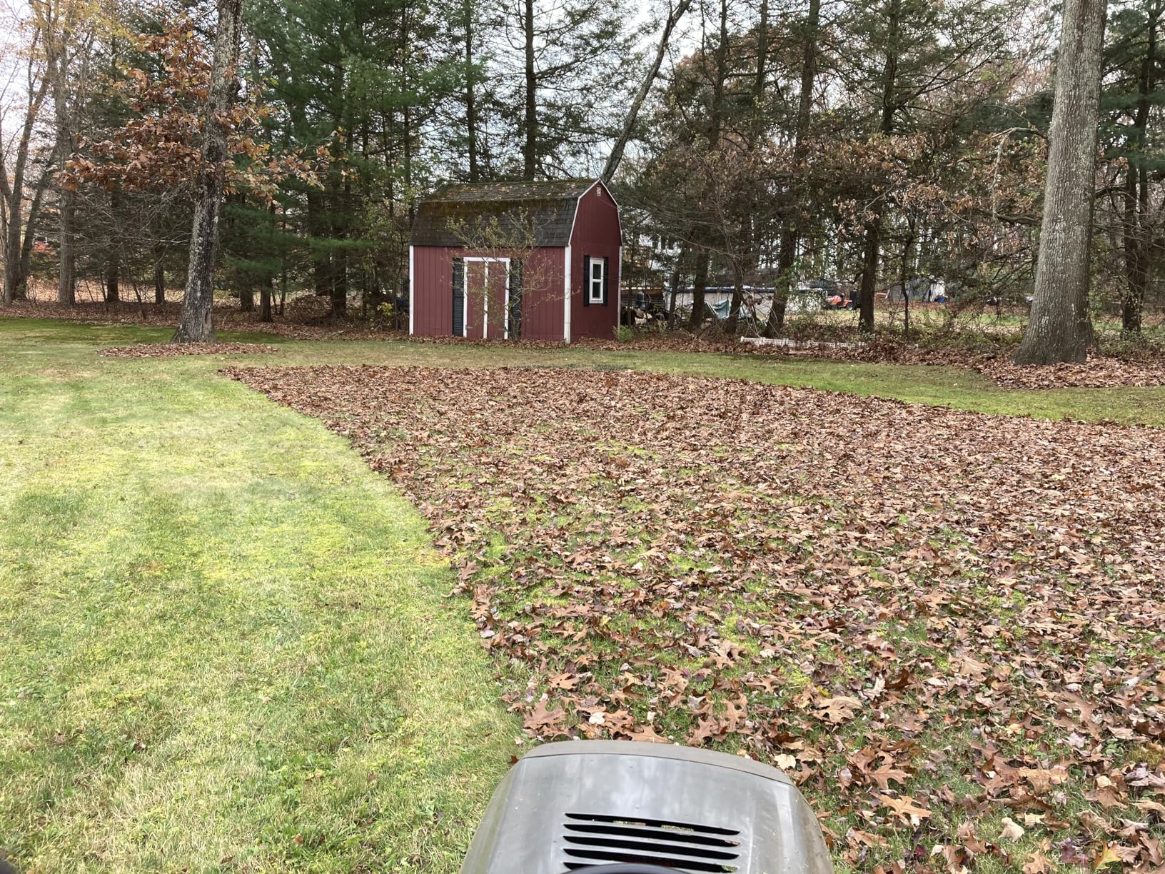 Agri-Fab 45-0630 Large Capacity 29 CU FT Soft Top Mow-N-Vac, Tow Behind Lawn Vacuum, Leaf Vacuum, Gas Powered, Easy Single Lever Dumping customer photo 4