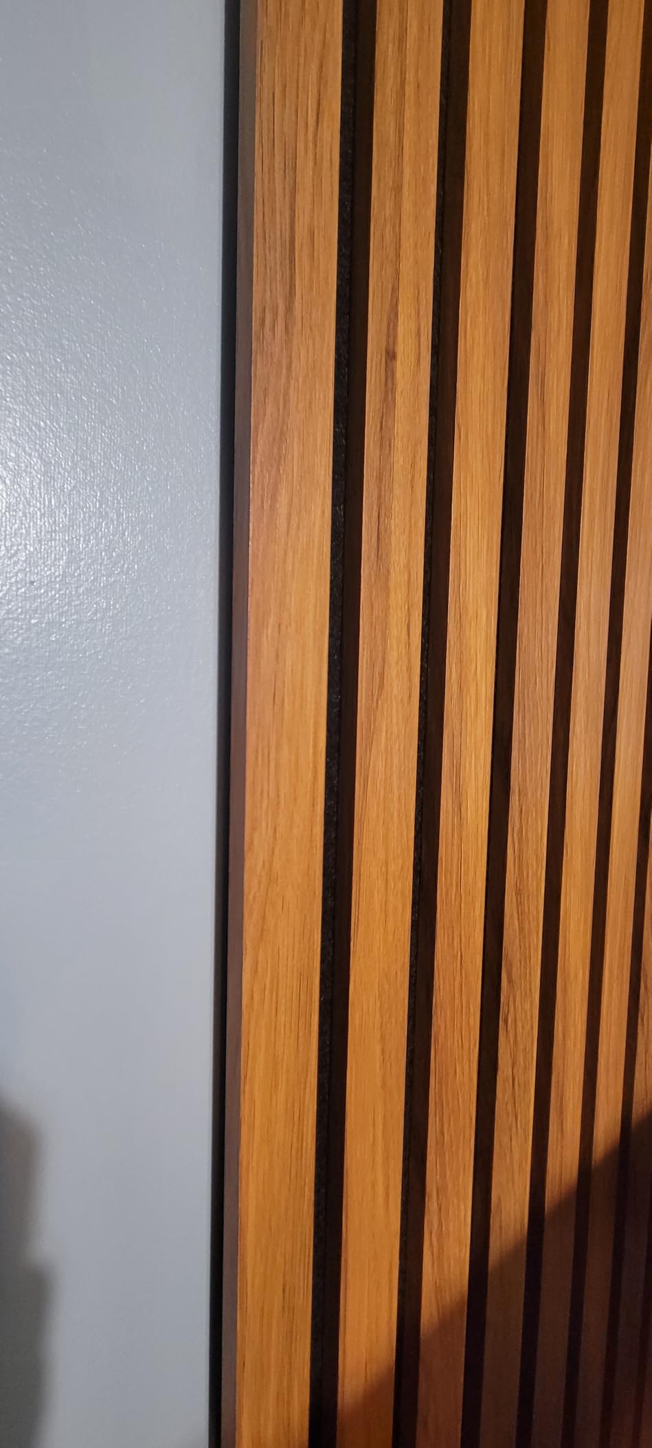 NeatiEase Wood Slat Wall Panels, 4-Piece 96
