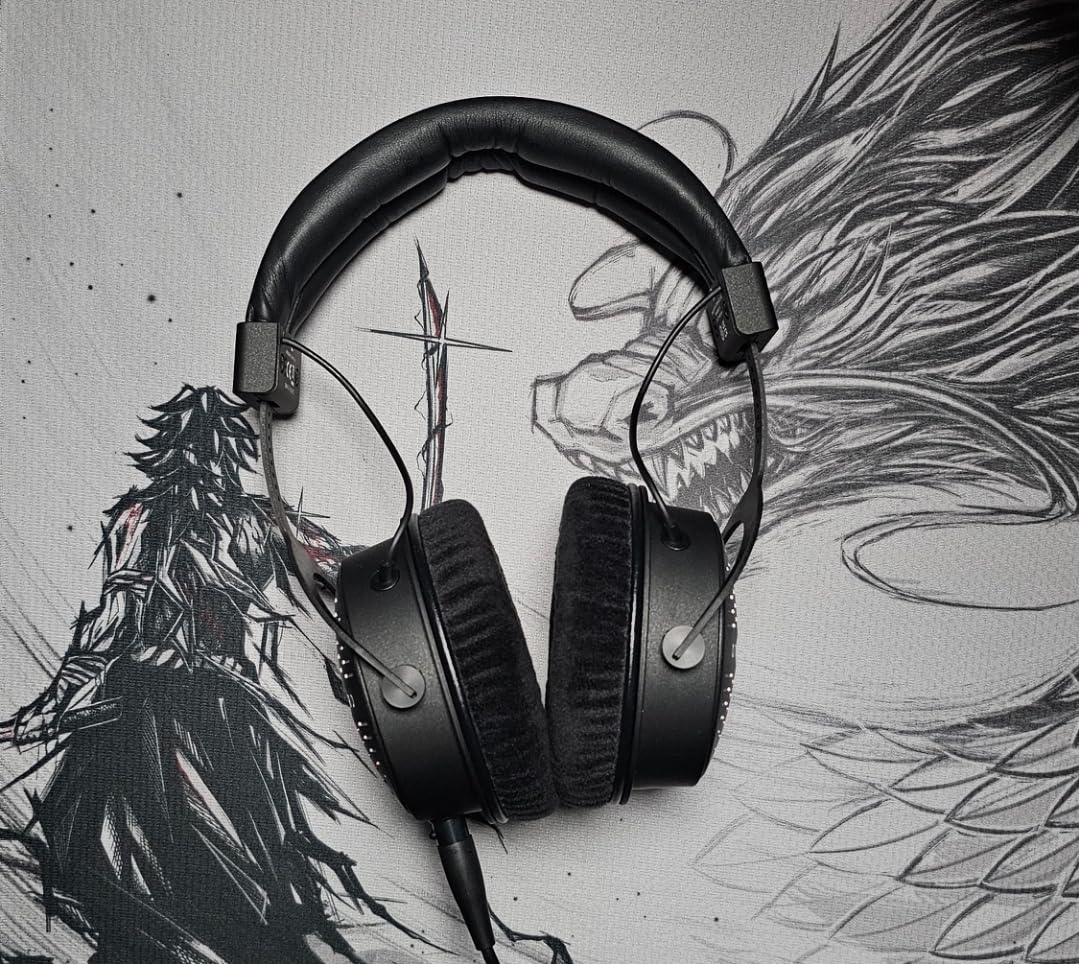 beyerdynamic DT 1990 PRO MKII Wired Over-Ear, 30 Ohm, Open Back, Professional Recording Studio Monitor Headphones for Mixing, Editing, Audiophile, DJ Stereo Headsets, Made in Germany, Black customer photo 1